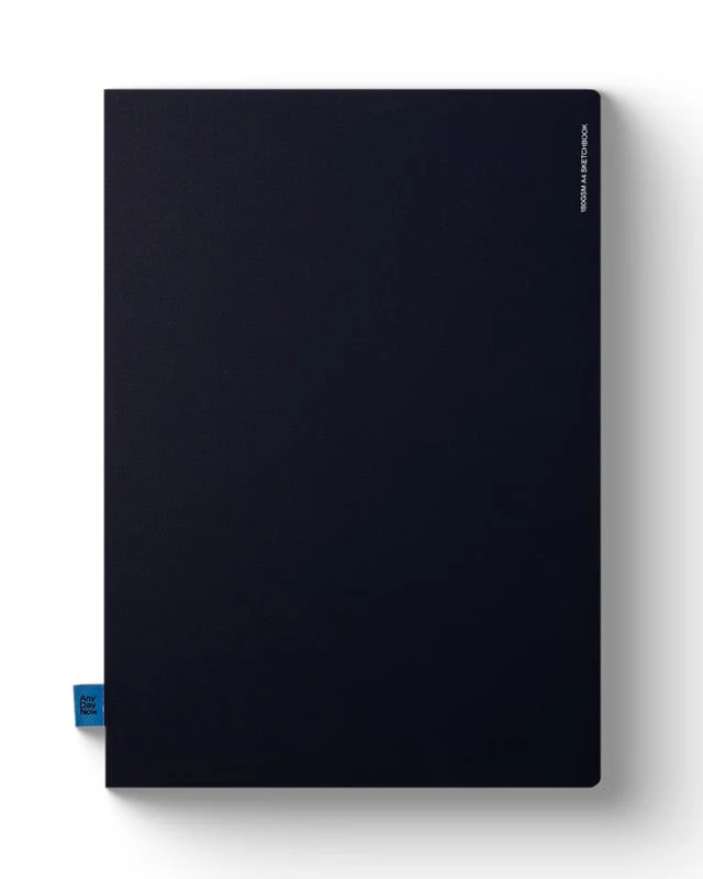 A4 Sketchbook - Navy - Image 3