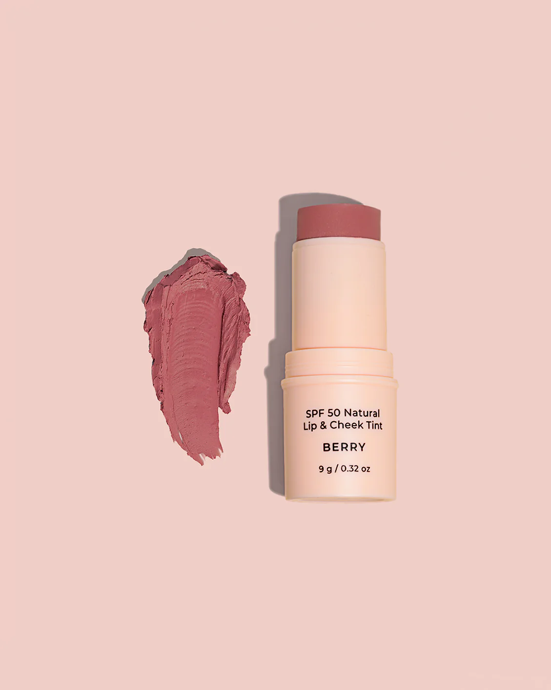 Spf 50 Natural Lip & Cheek Tint - Berry - Image 7