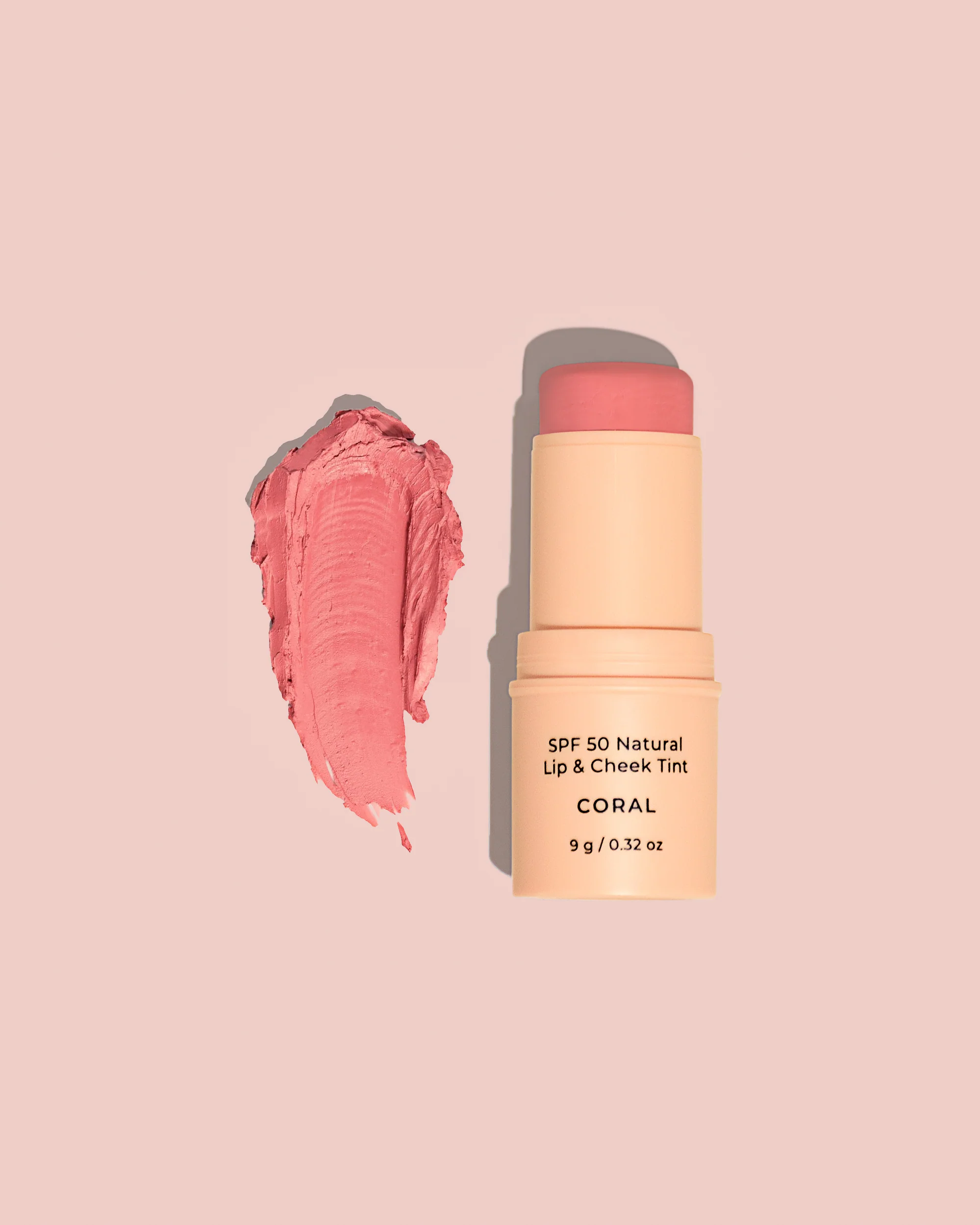 Spf 50 Natural Lip & Cheek Tint - Coral - Image 7