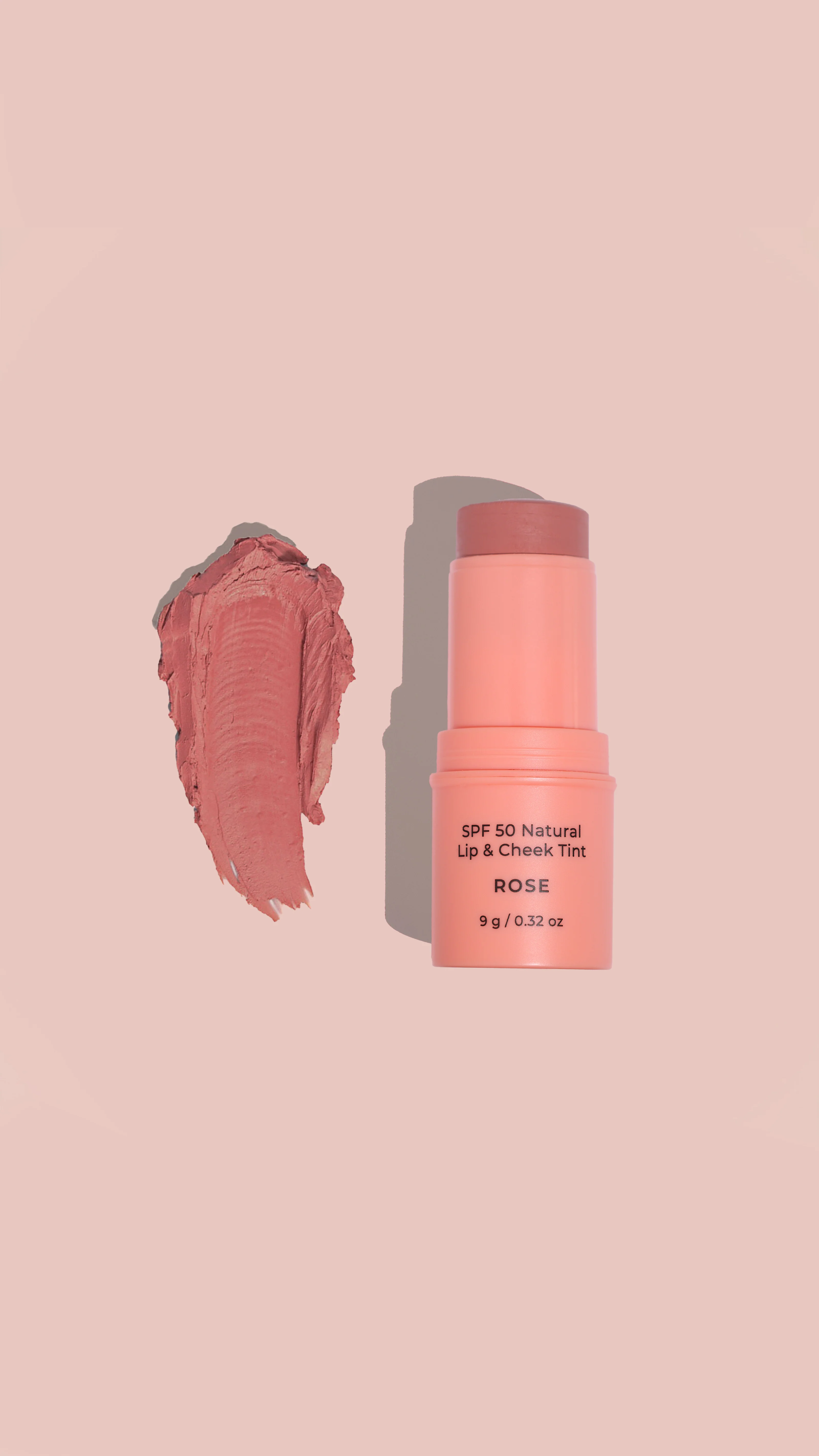 Spf 50 Natural Lip & Cheek Tint - Rose - Image 7