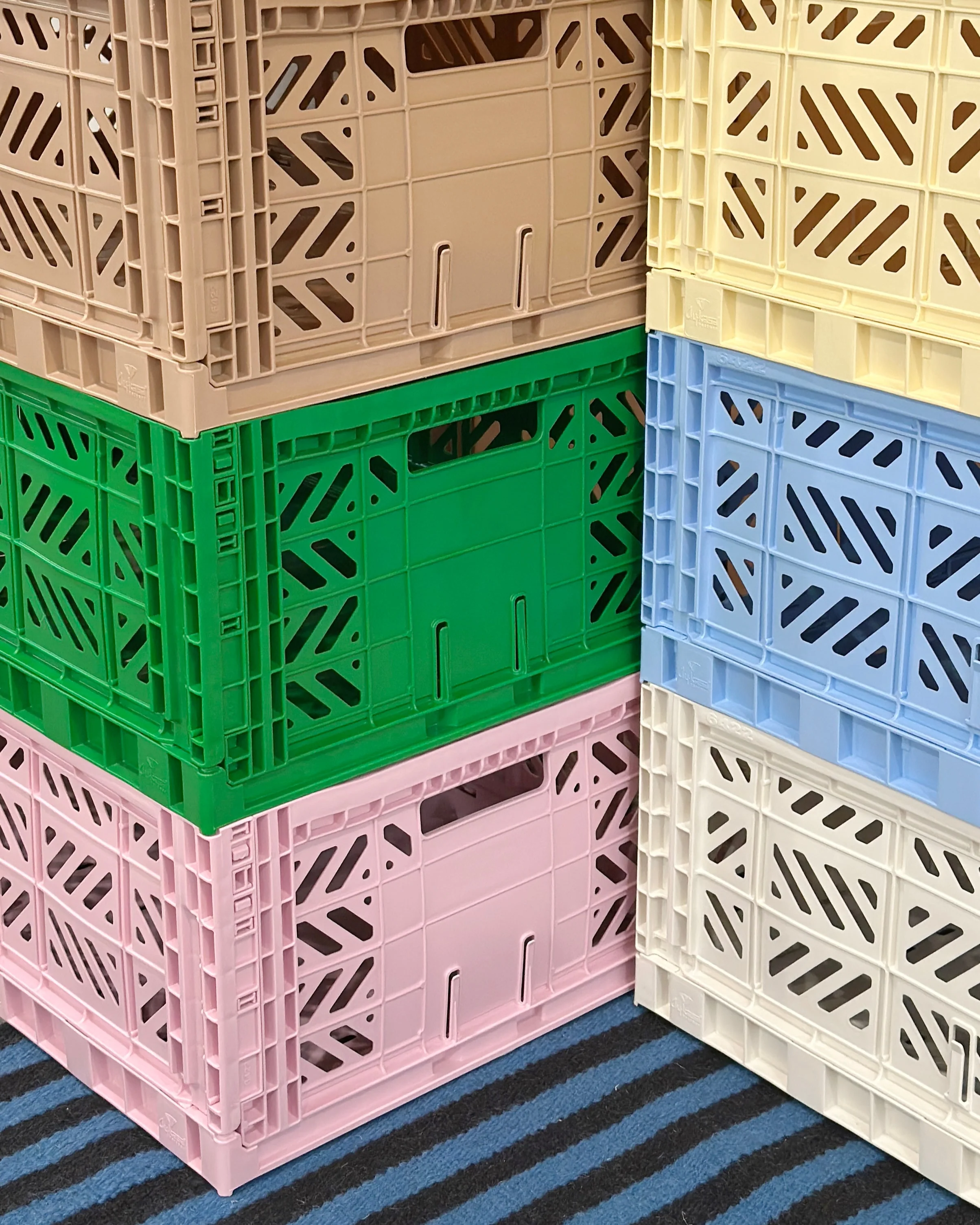Folding Crates - Green - Image 4