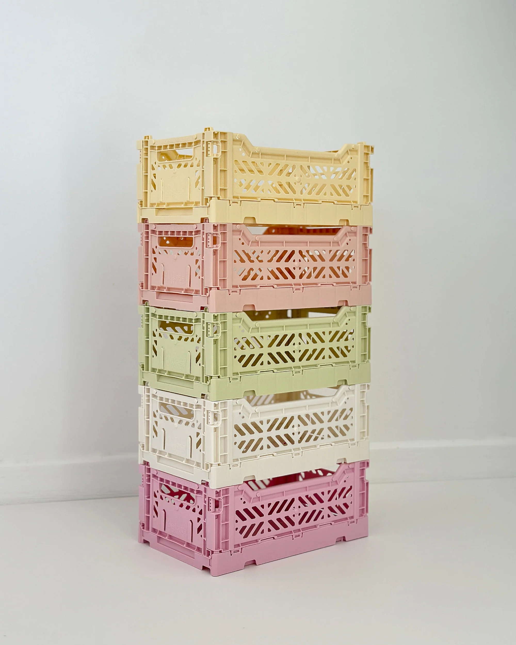 Folding Crates - Lime Cream - Image 4