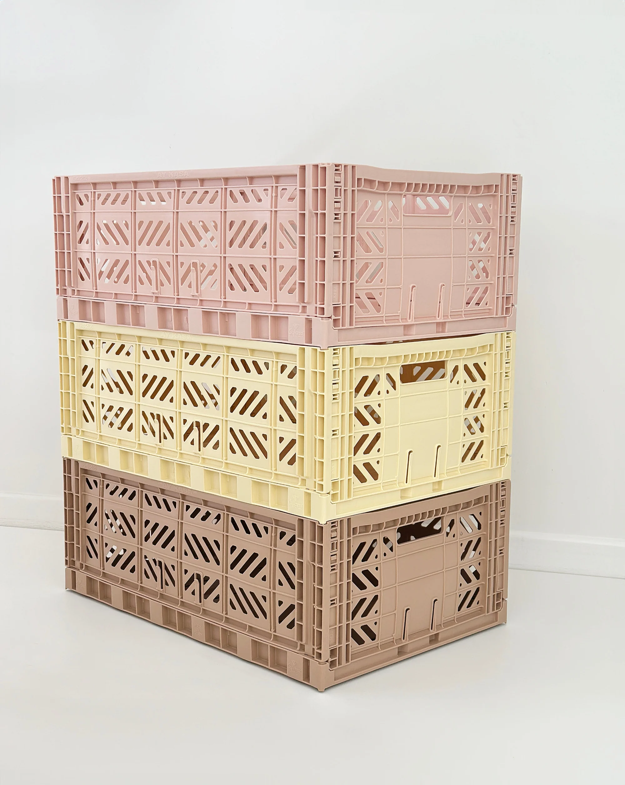 Folding Crates - Milk Tea - Image 3