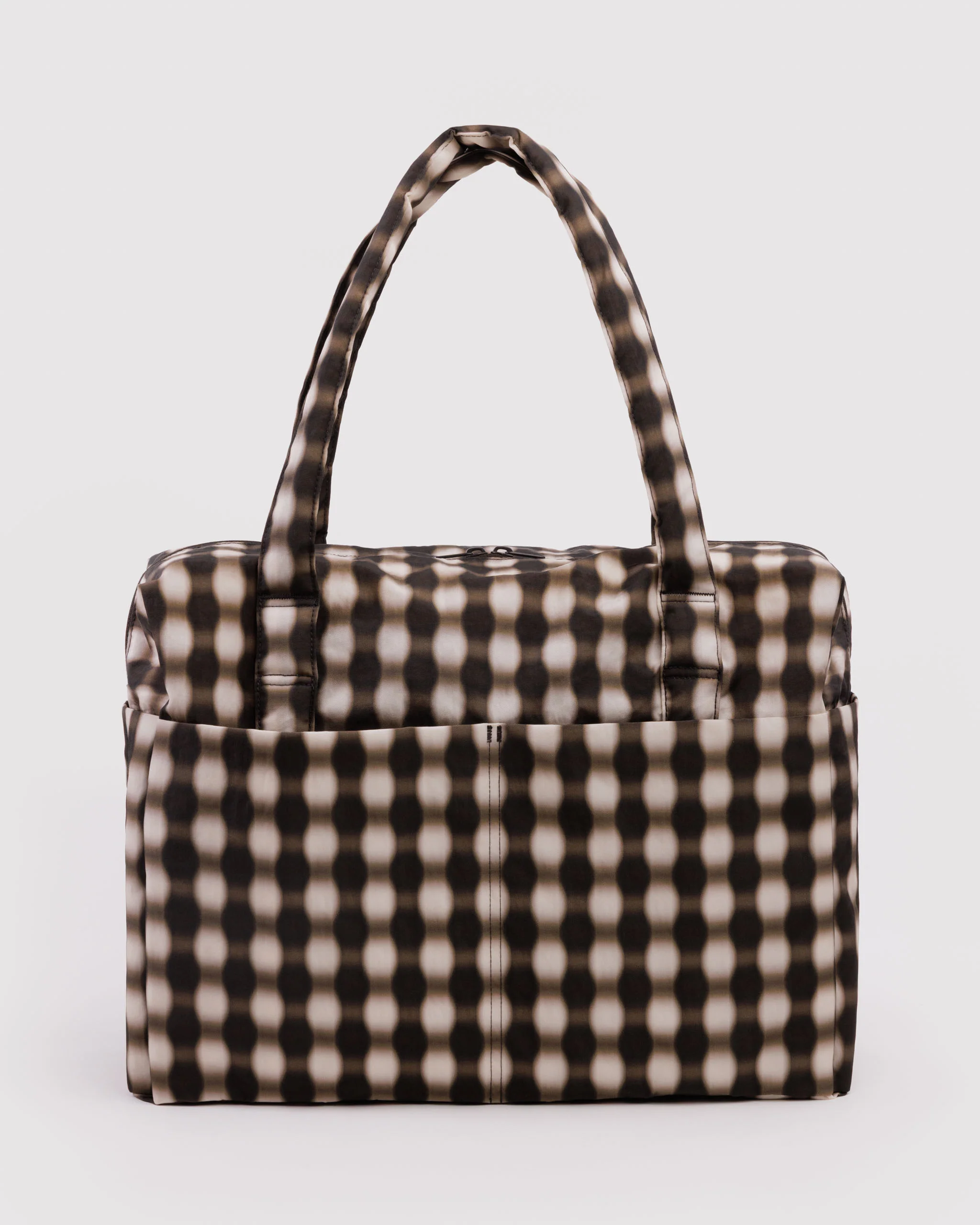 Cloud Carry-On Bags - Blurred Brown Gingham - Image 6