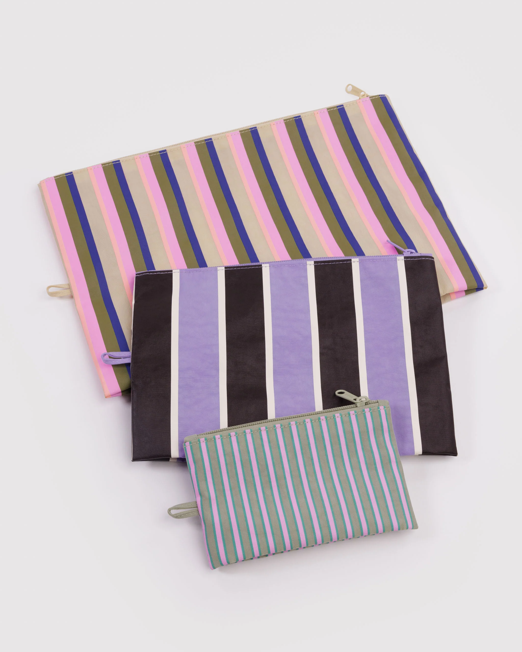 Go Pouch Set - Candy Shop Stripes - Image 3
