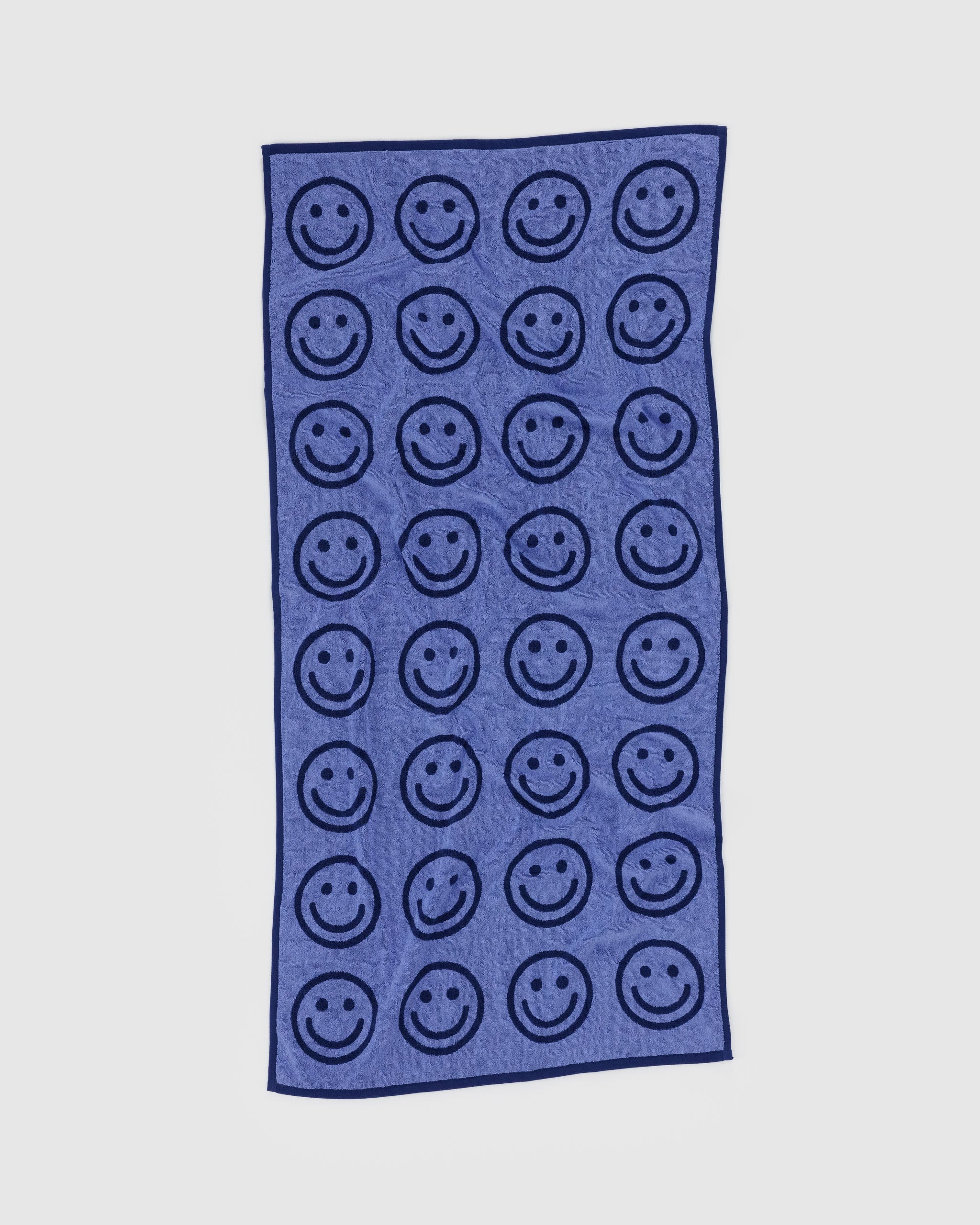 Happy Bath Towel - Blue - Image 2