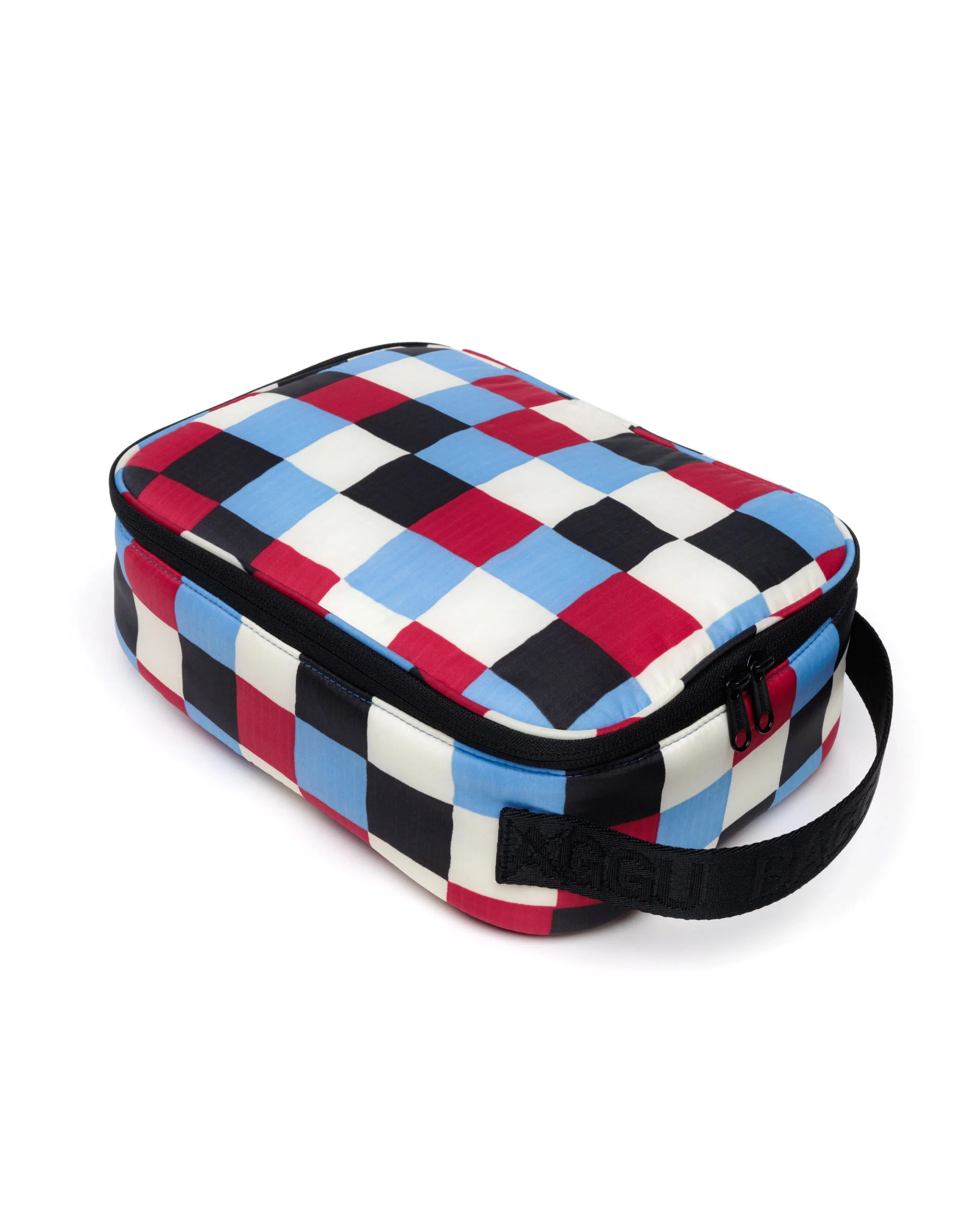 Insulated Lunch Box - Painted Check