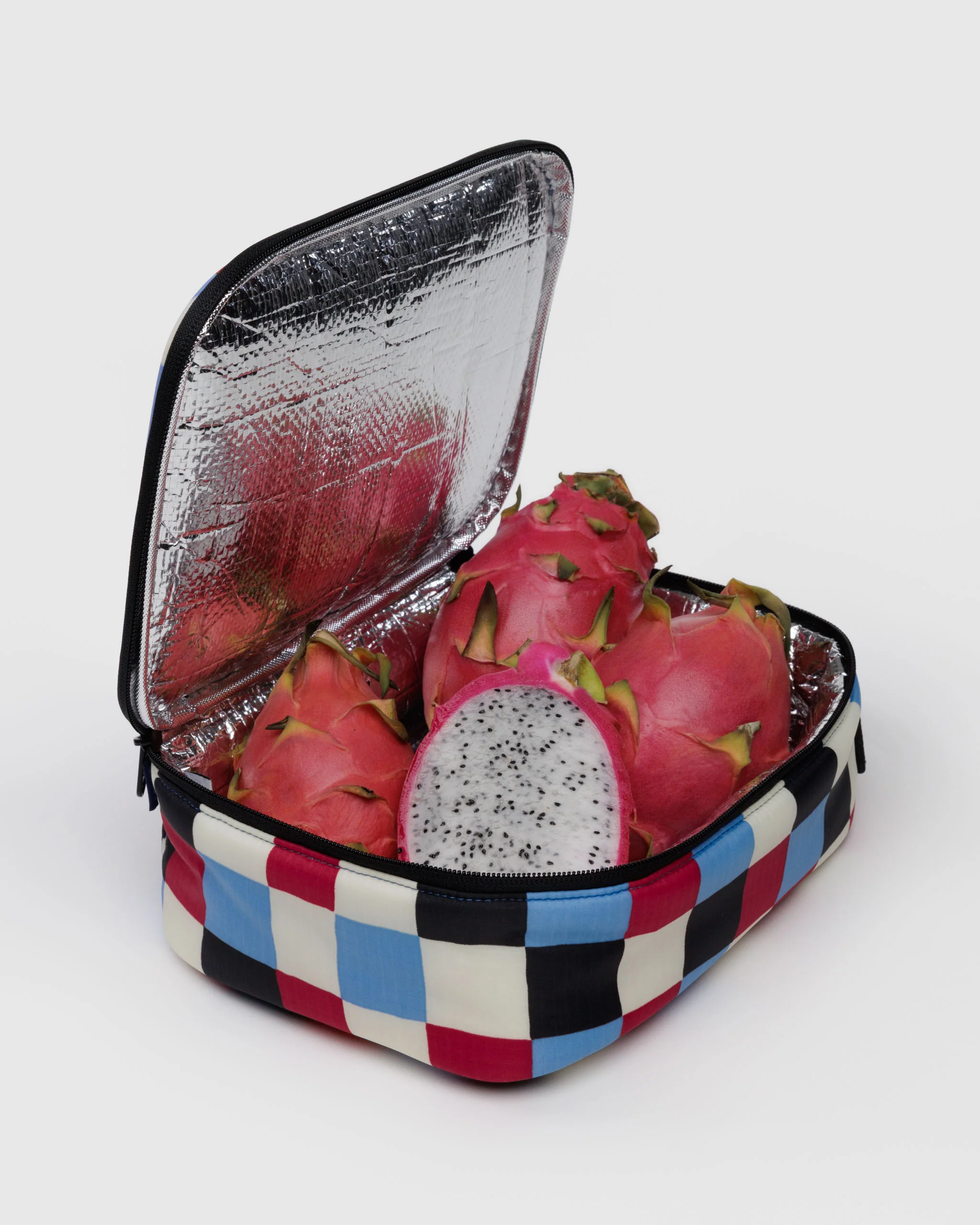 Insulated Lunch Box - Painted Check - Image 2
