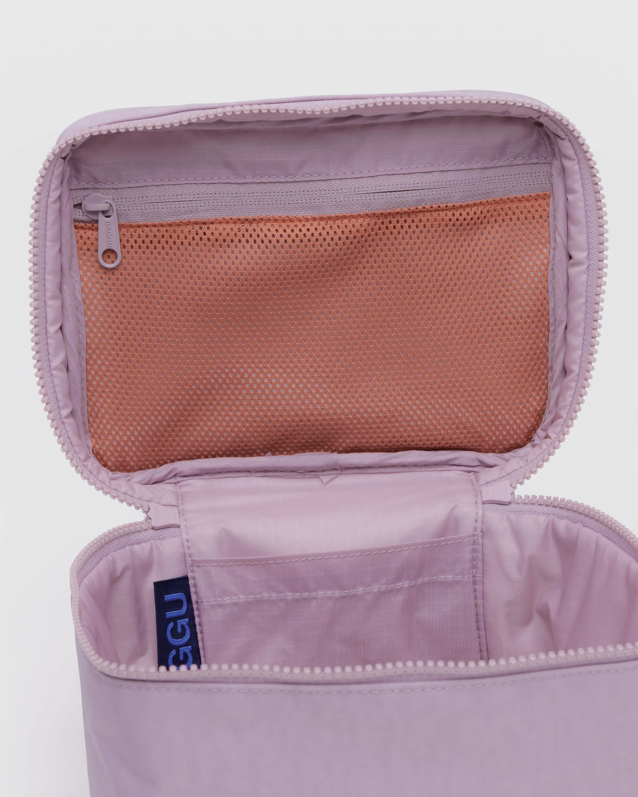 Large Cosmetic Case - Dusty Pink - Image 3