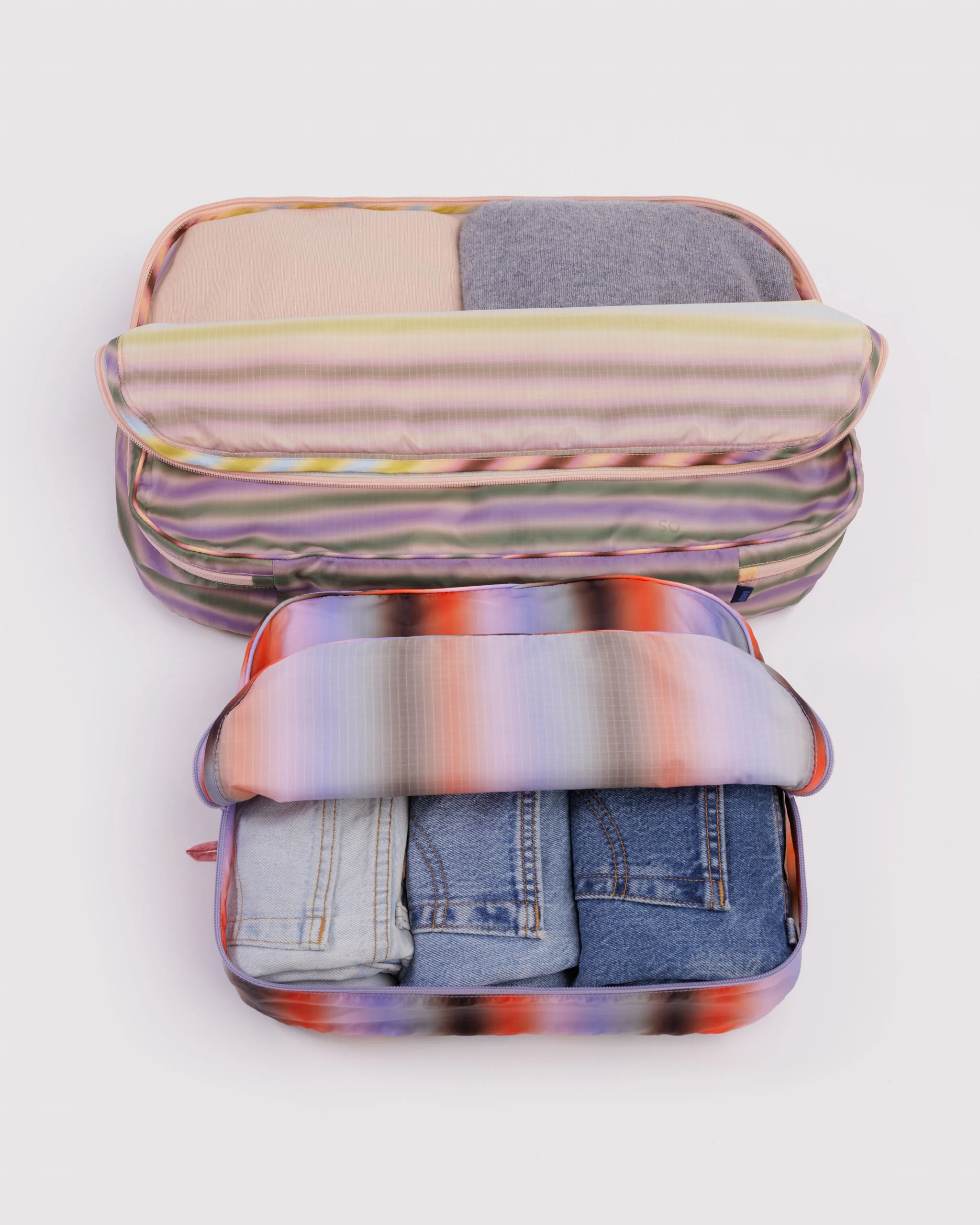 Large Packing Cube Set - Gradient Stripes - Image 2