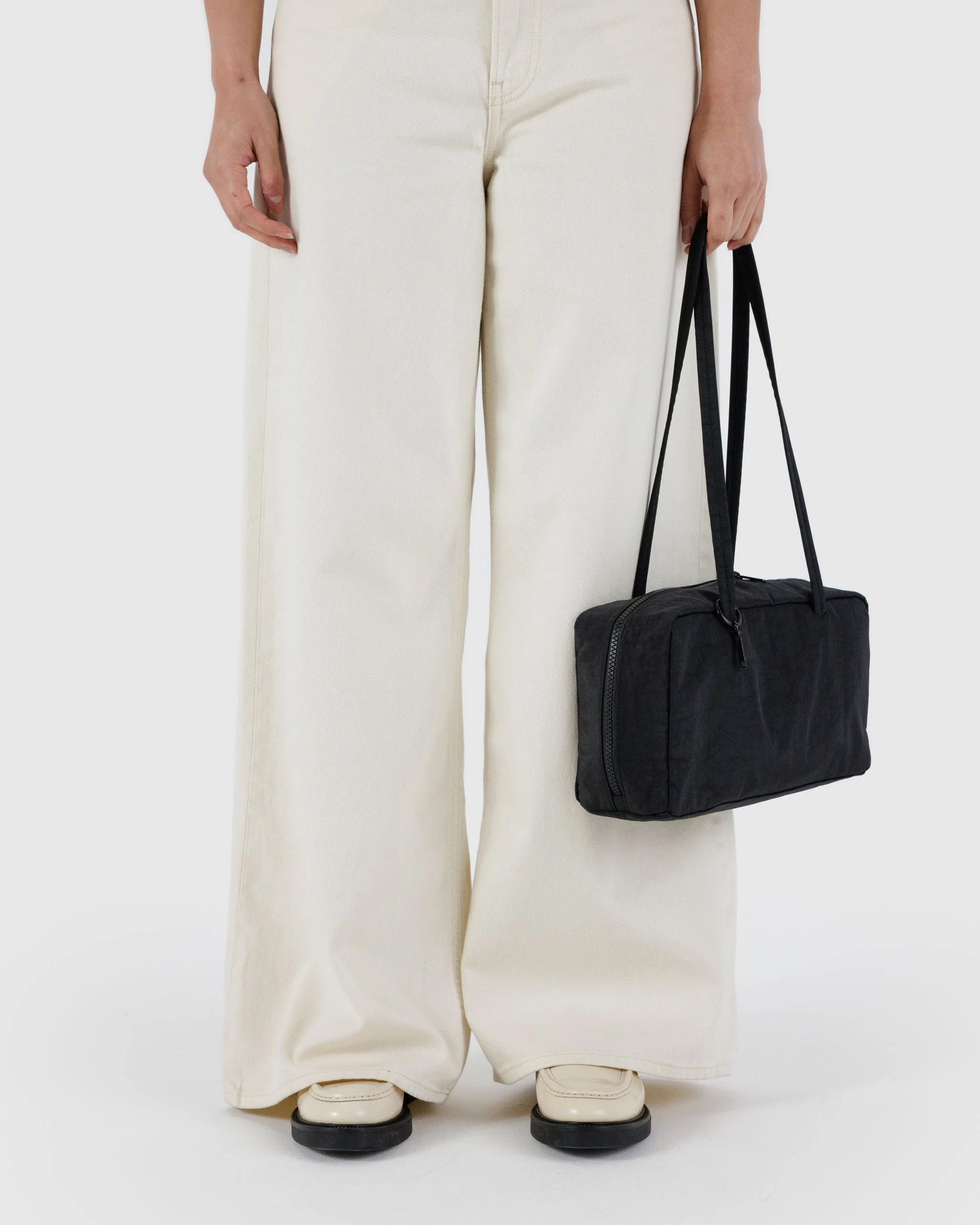 Nylon Bowler Bags - Black - Image 2