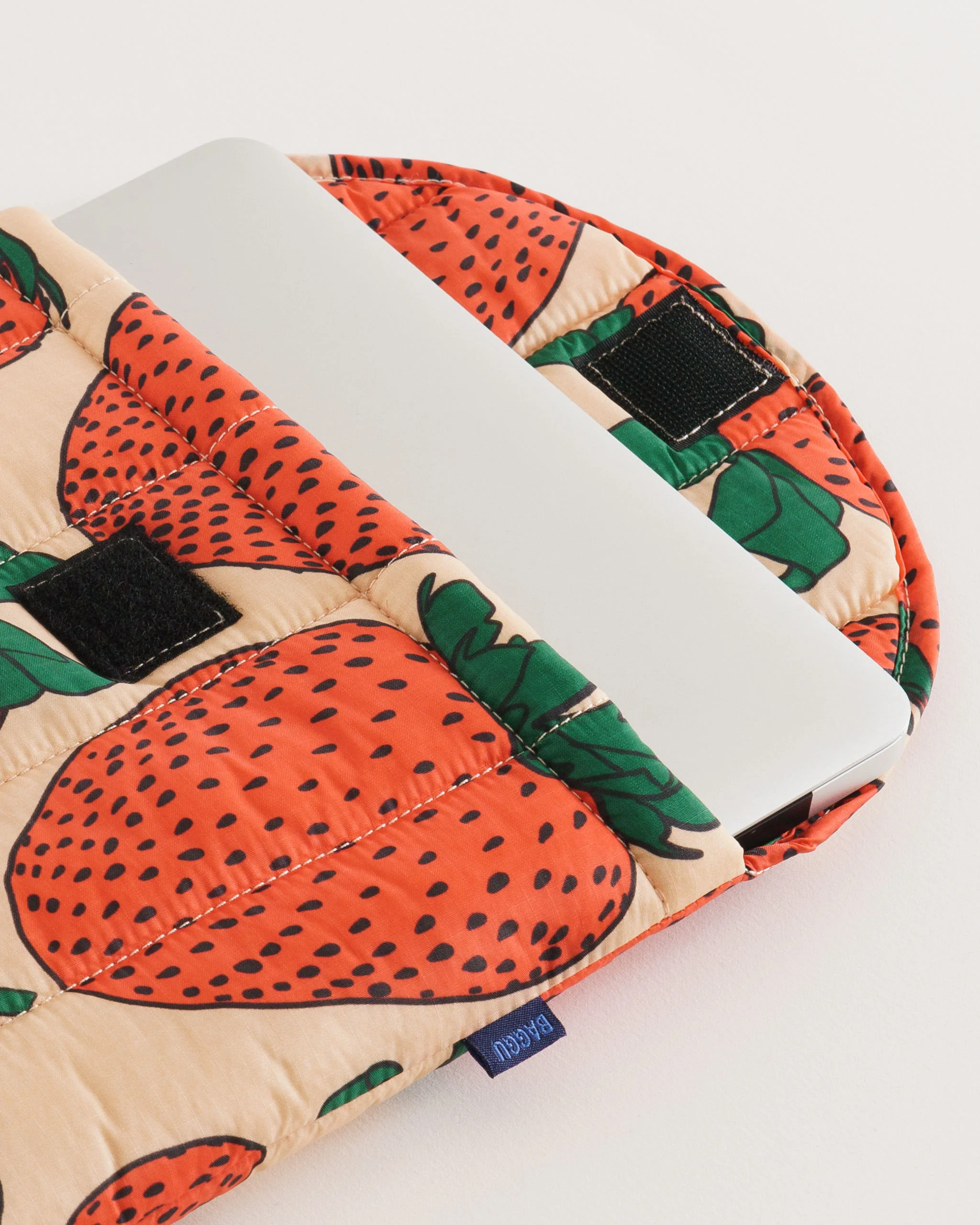 Puffy Laptop Sleeve - Strawberry - Image 3