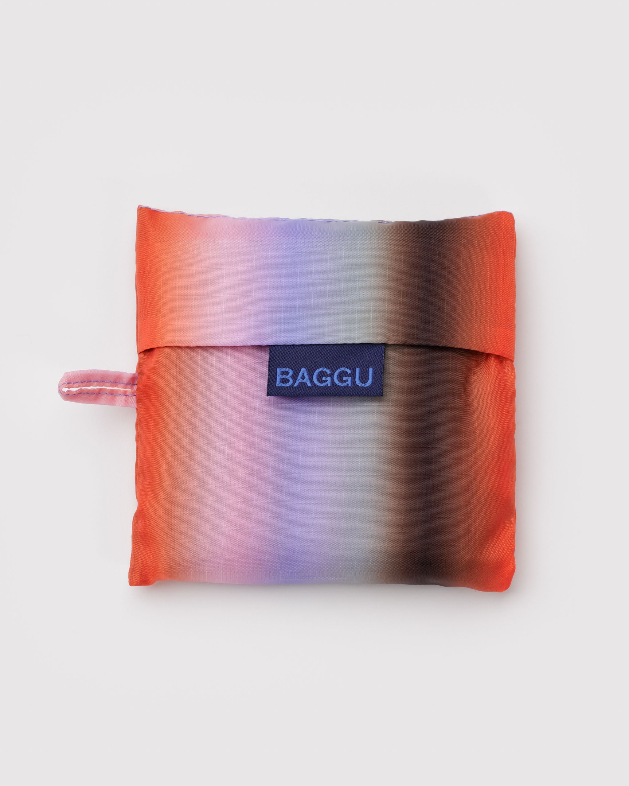 Shopping Carry Bag - Poppy & Lilac Stripe - Image 3