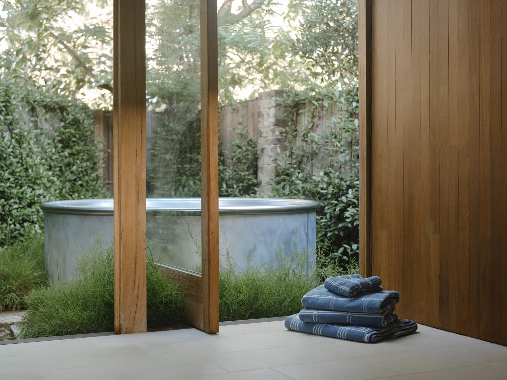 Frisa Pool Towel - Celeste - Image 5
