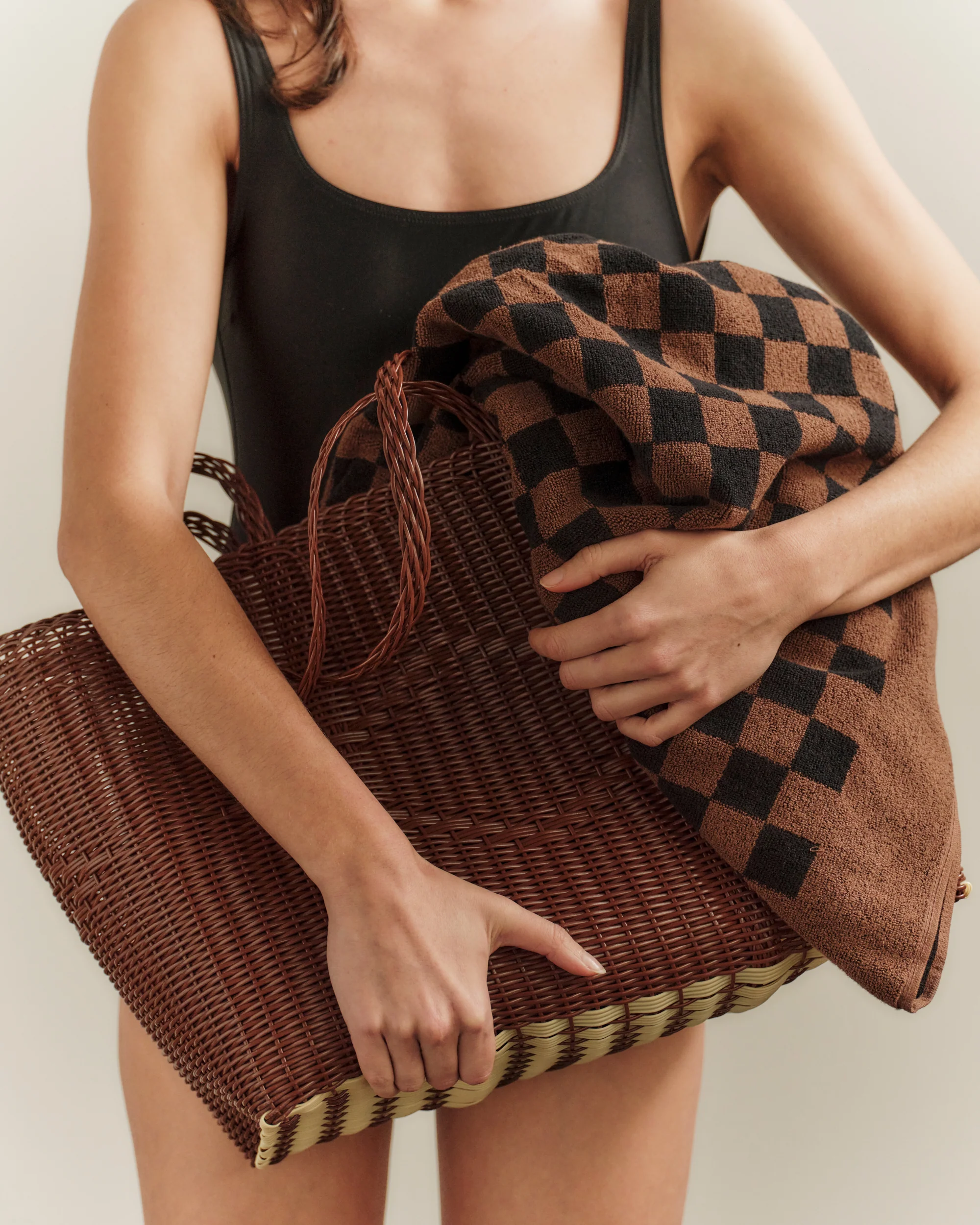 Roman Pool Towel - Tabac - Image 3