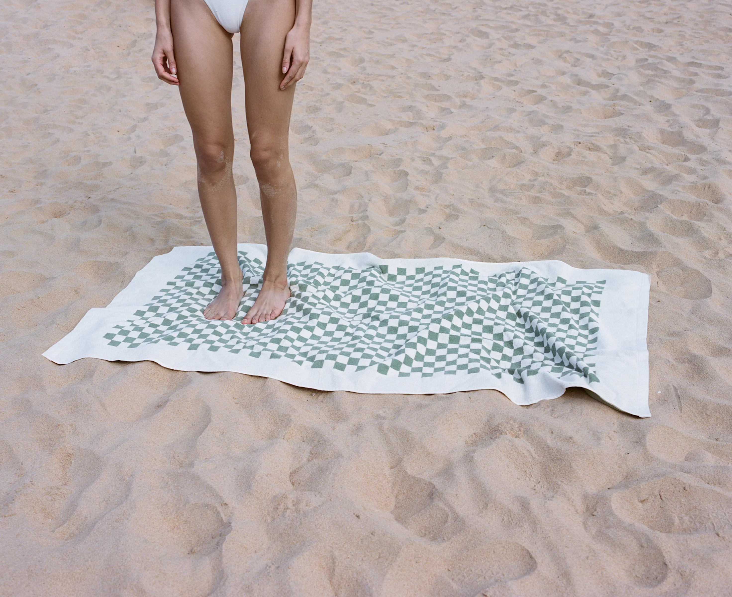 Roman Pool Towel - Sage - Image 6
