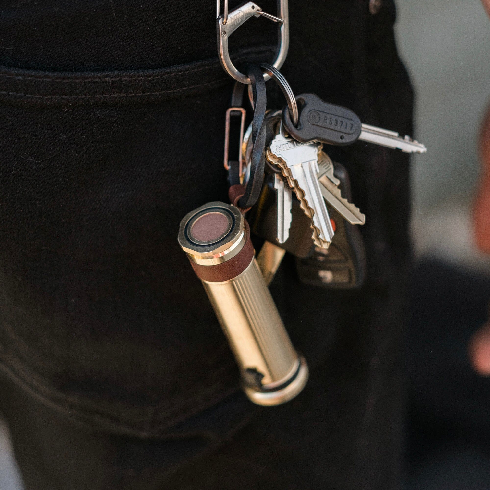 Mini Brass Flashlight - Image 3