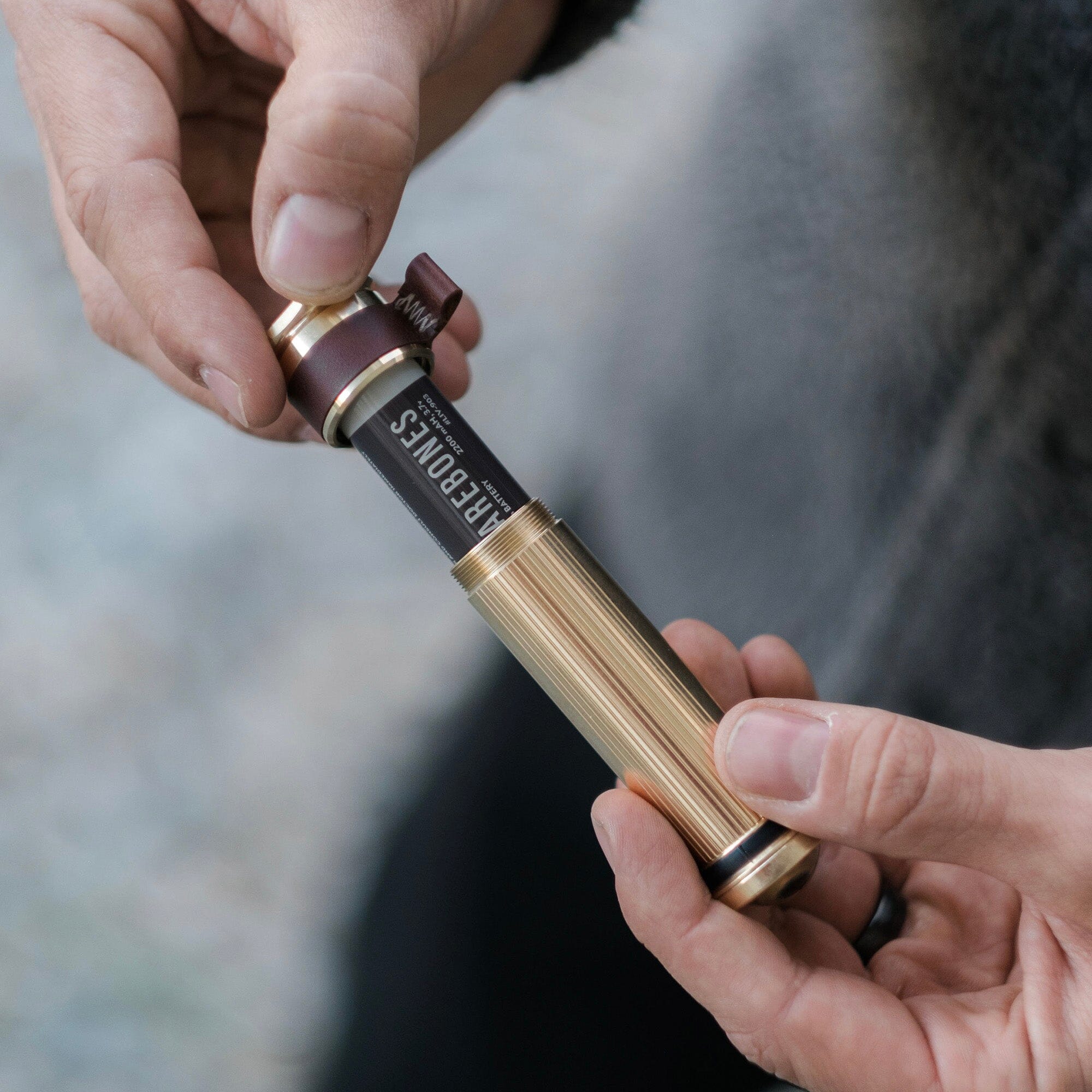 Mini Brass Flashlight - Image 7