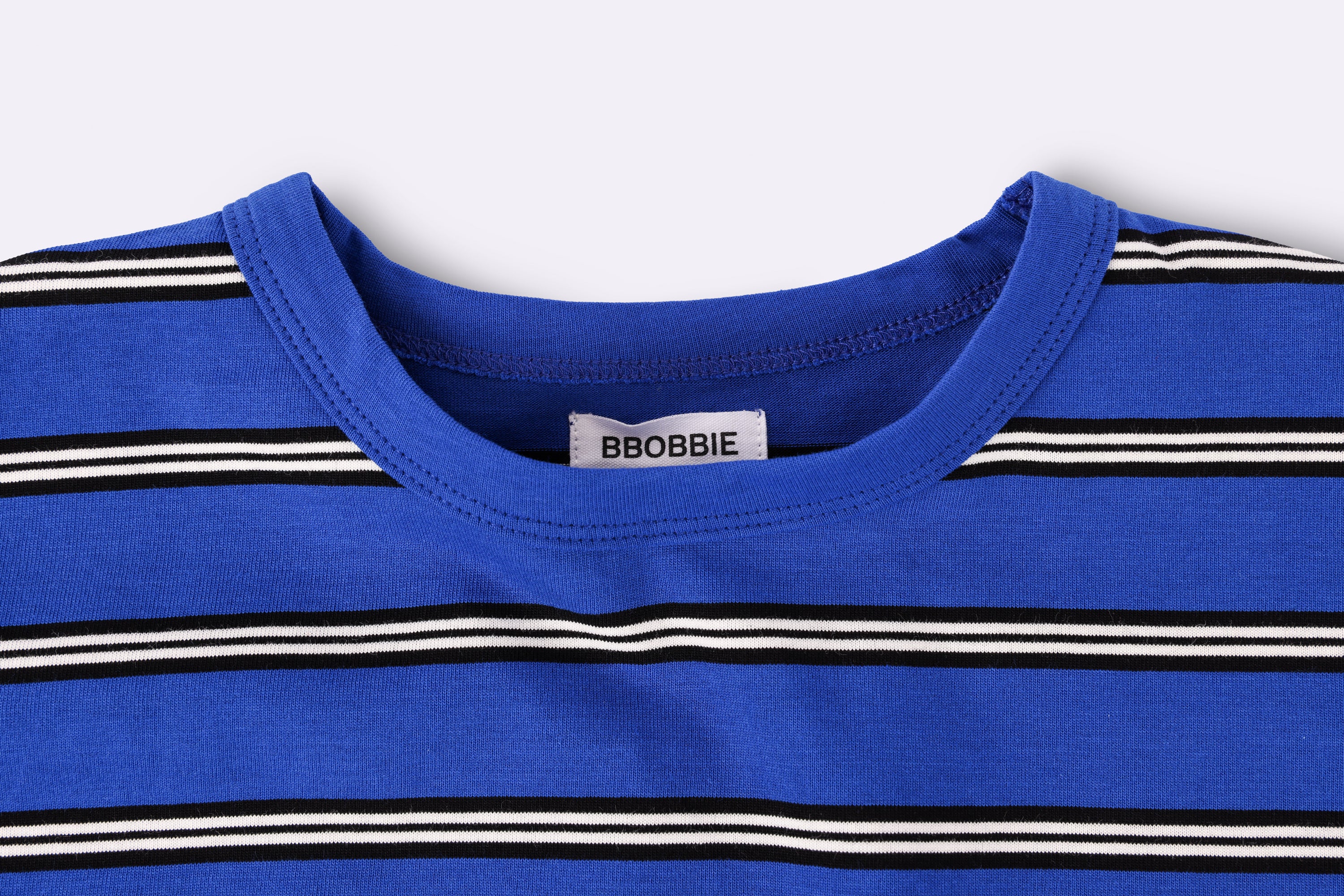 Striped Blue Tee - Image 4