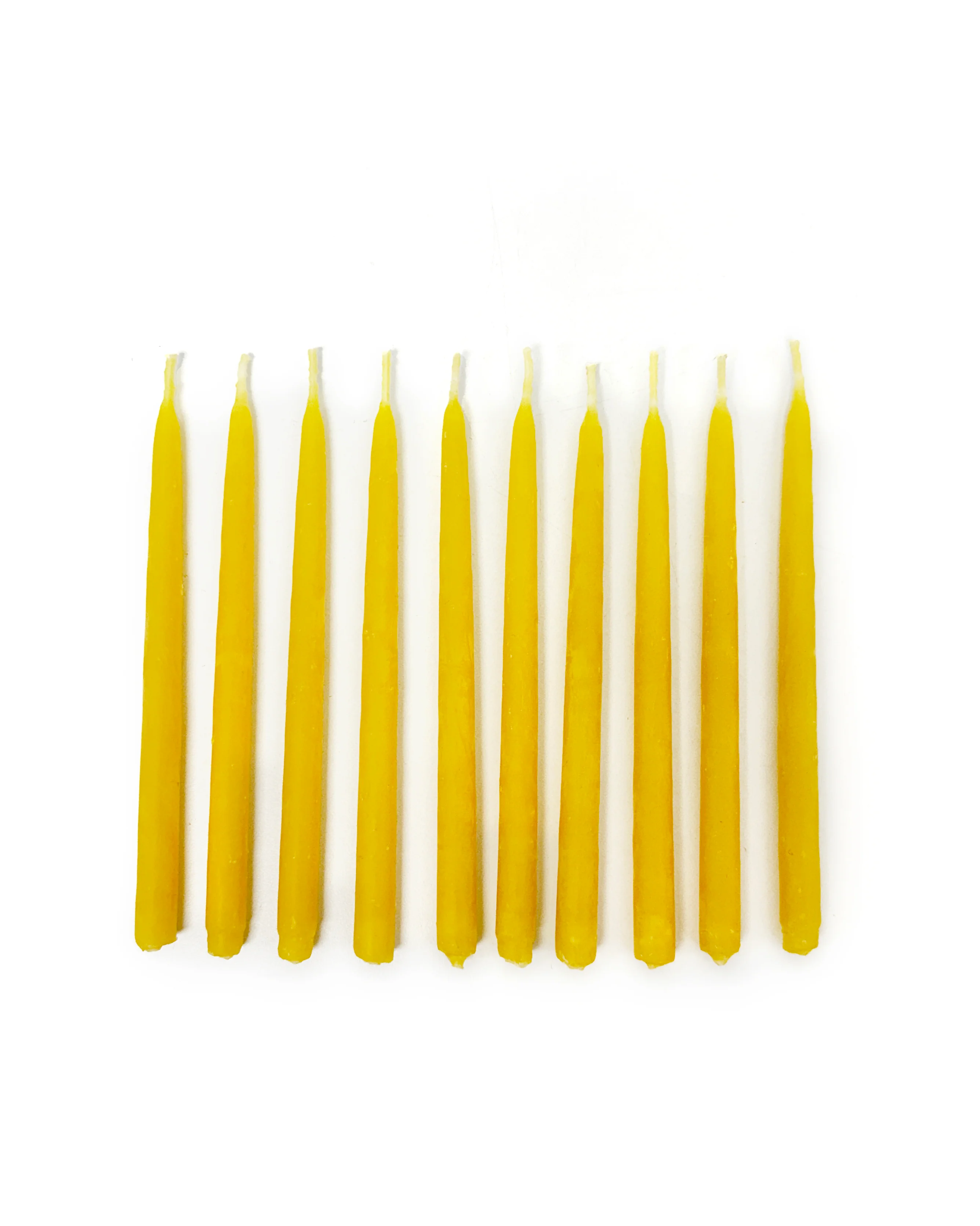 Beeswax Birthday Candles