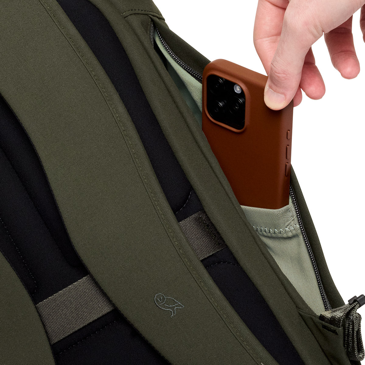 Classic Rolltop Backpack - Olive - Image 11
