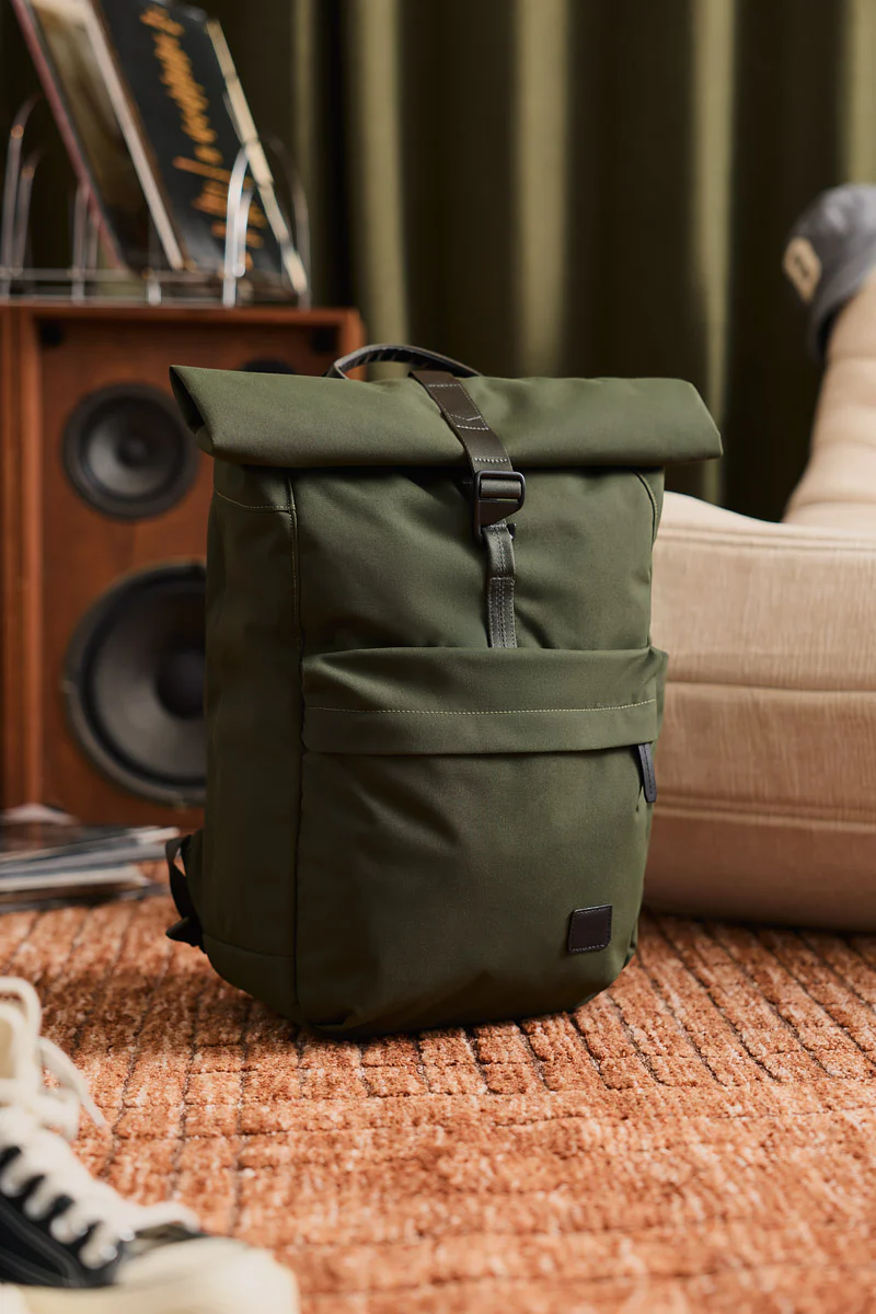 Classic Rolltop Backpack - Olive - Image 7