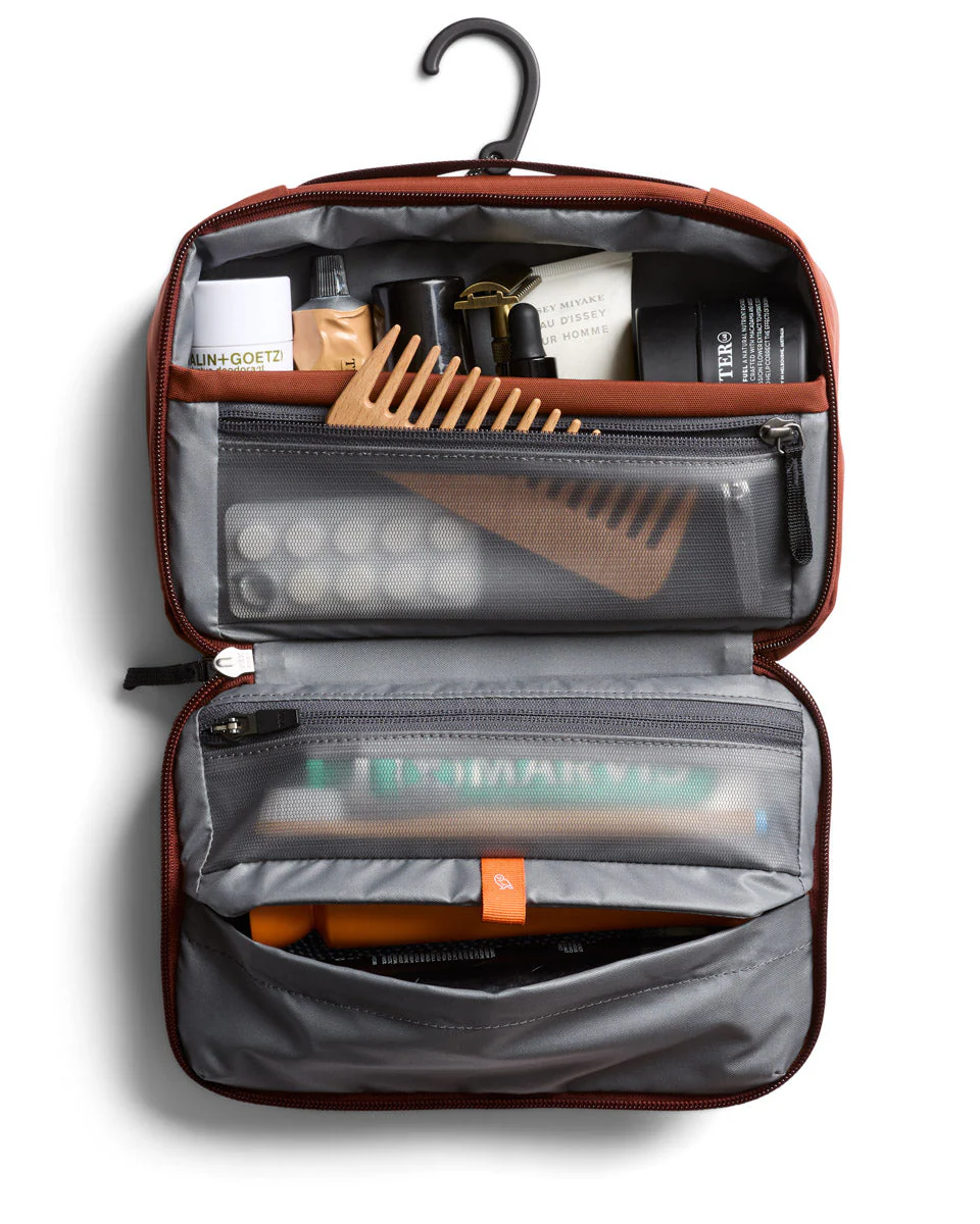 Hanging Toiletry Kit - Clay - Image 2