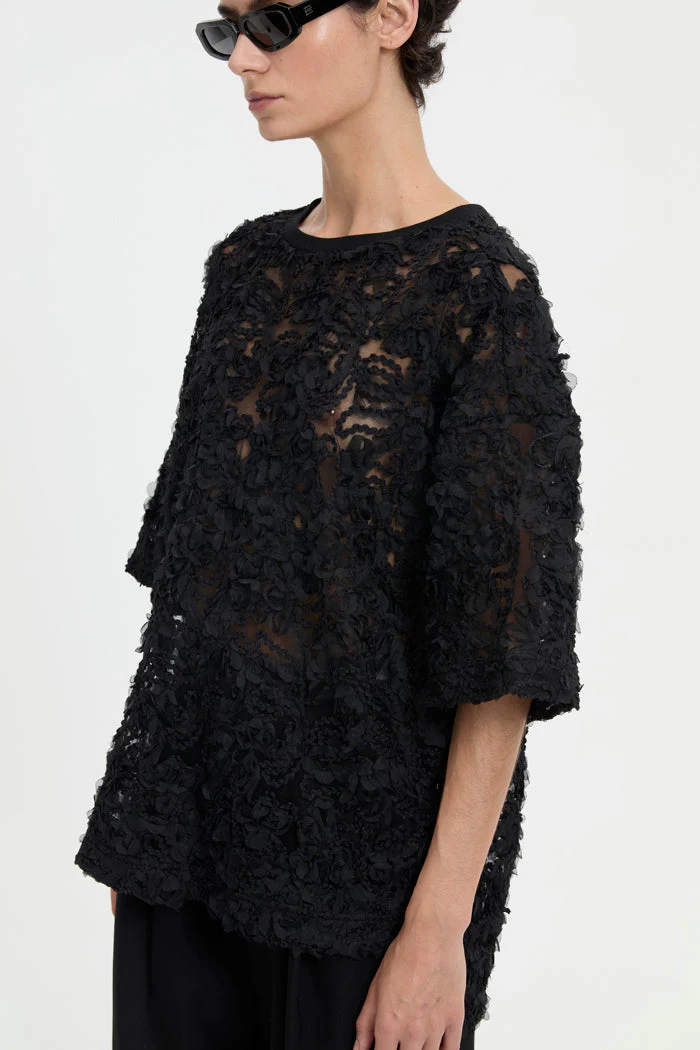 Delmare Top - Black - Image 7