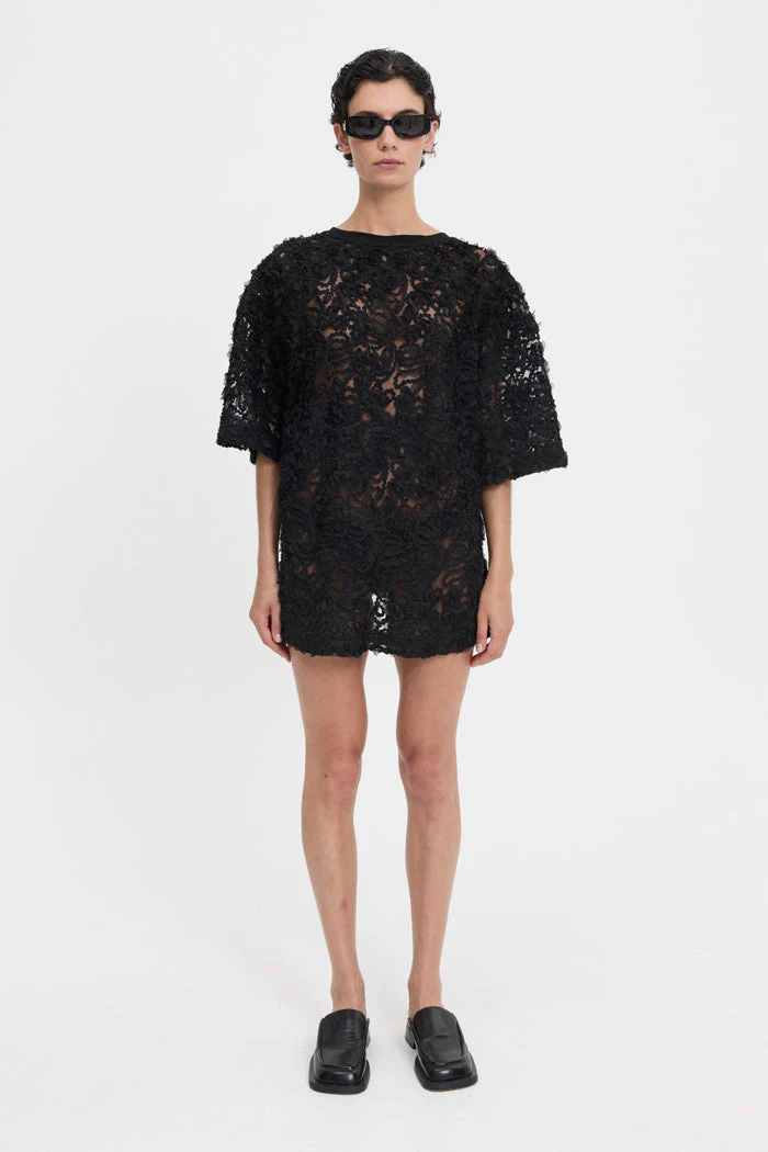 Delmare Top - Black - Image 9