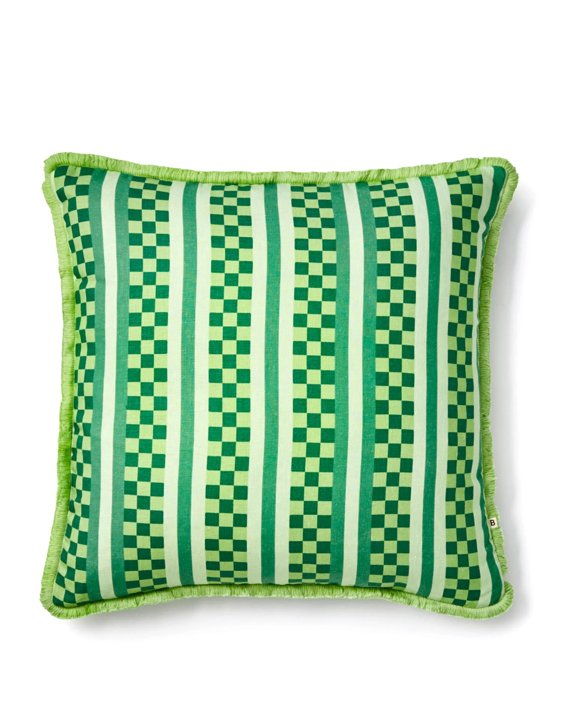 Marco Tile Cushion Cover - Green