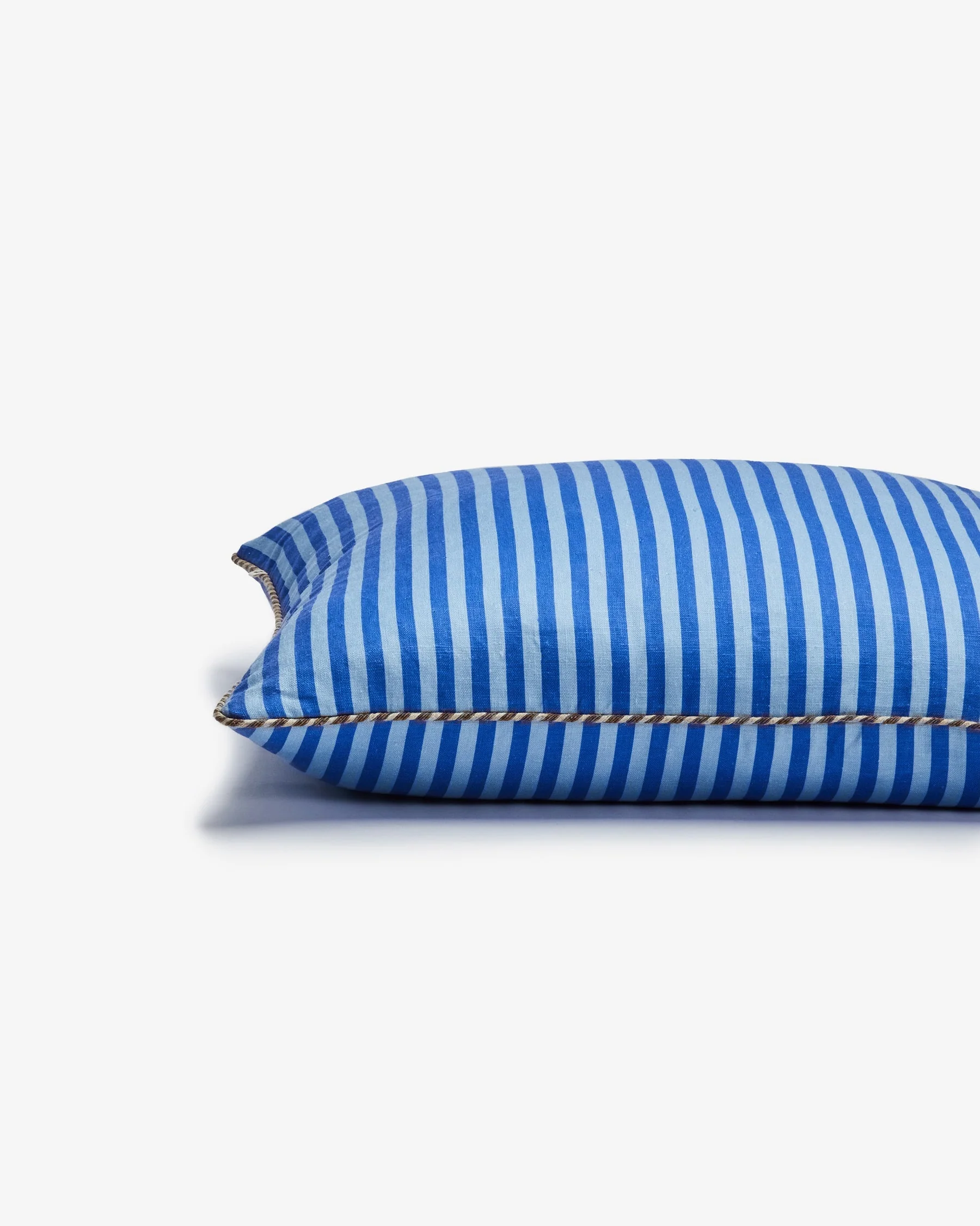 Stripe Cushion Cover - Blue - Image 5
