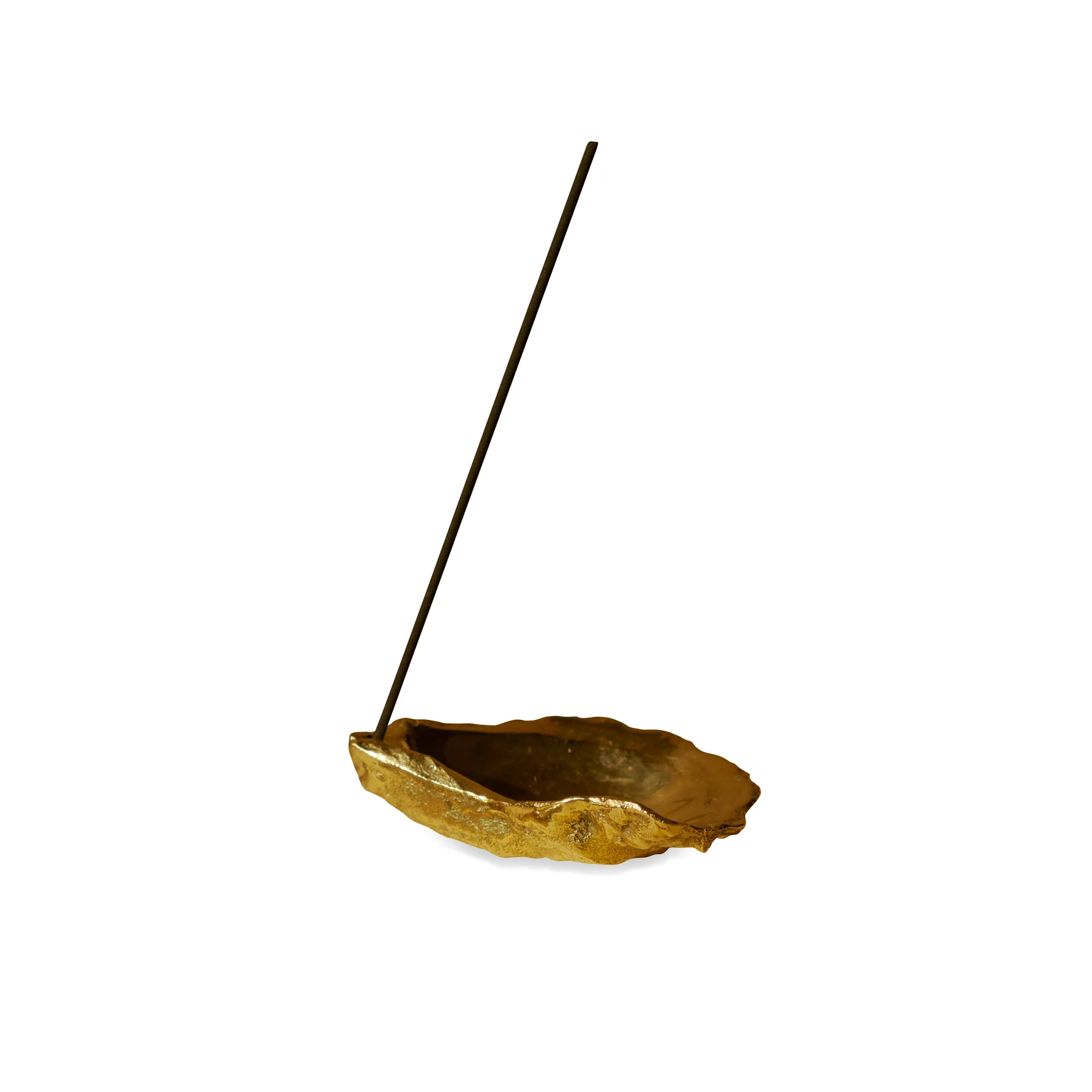 Brass Oyster Incense Holder