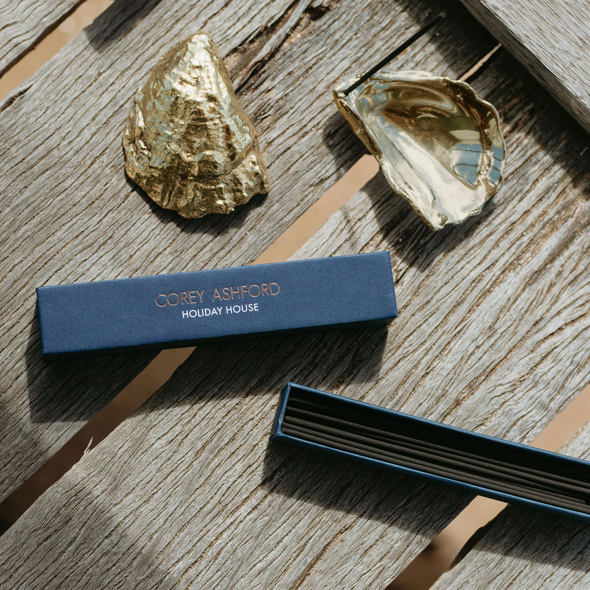 Brass Oyster Incense Holder - Image 4