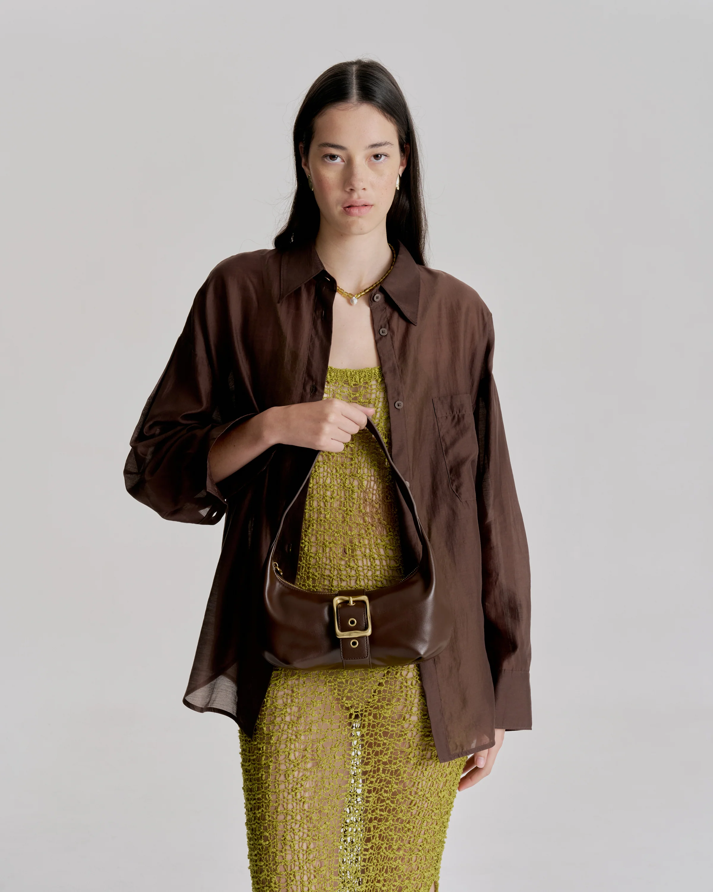 Everyday Baguette Bag - Chocolate - Image 3
