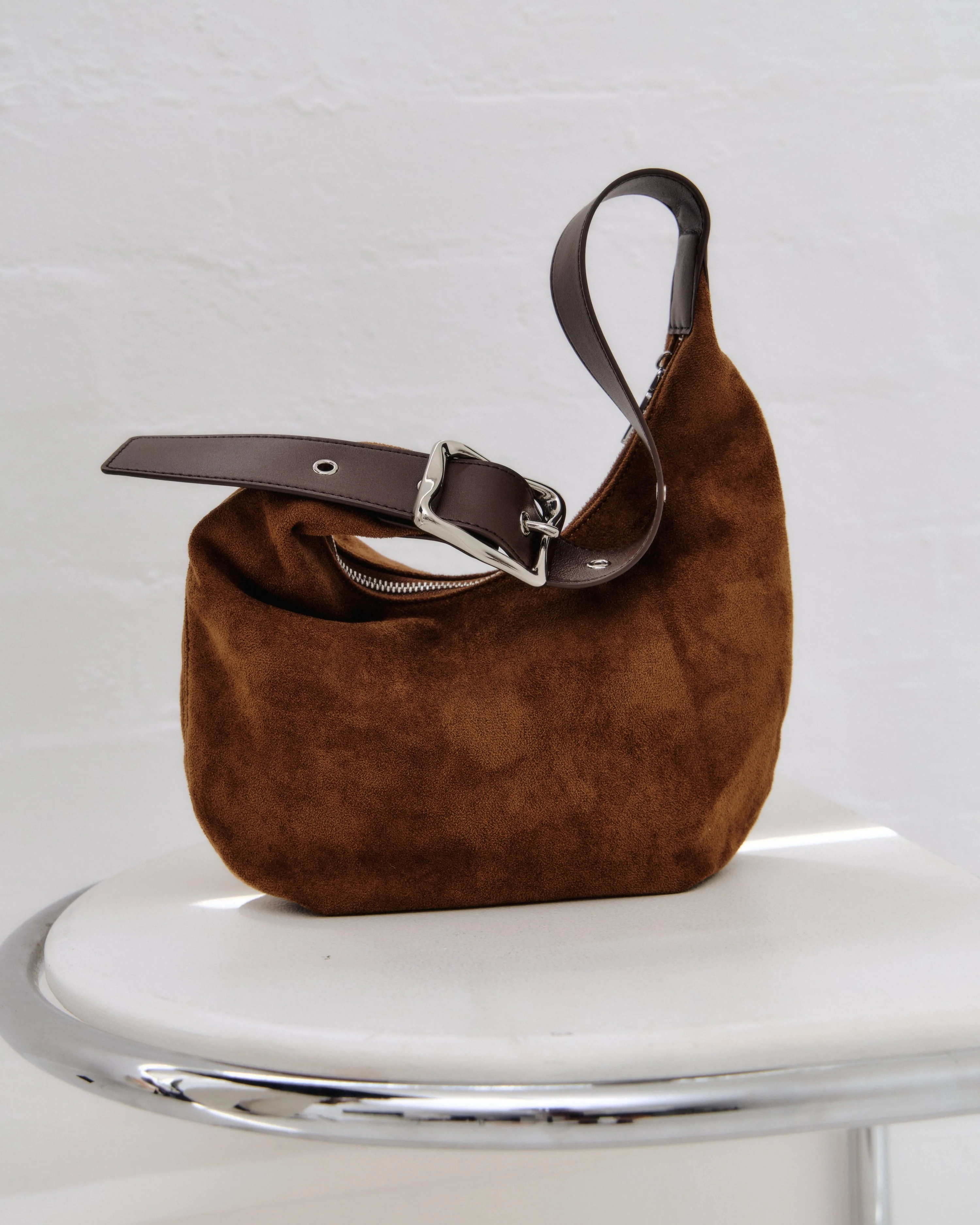 Everyday Croissant Bag - Chestnut - Image 3