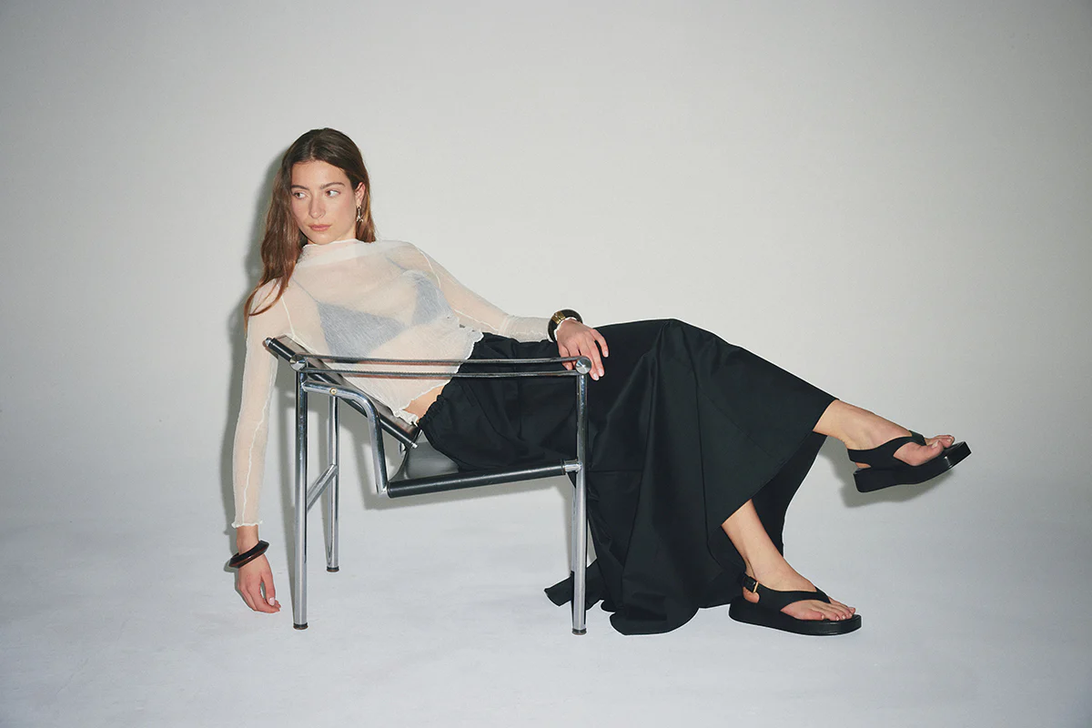 Jocelyn Sandal - Black - Image 4