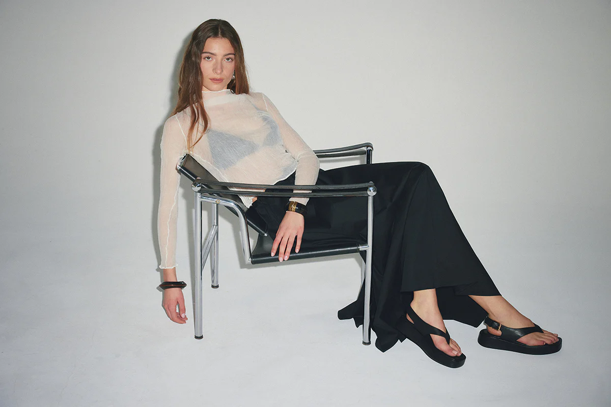 Jocelyn Sandal - Black - Image 5