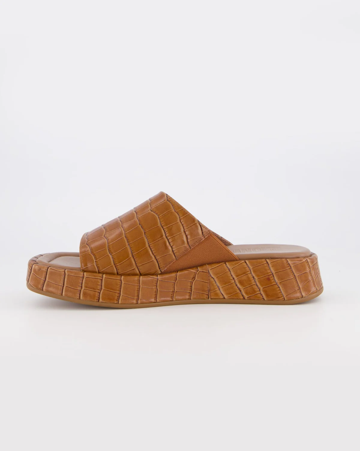 Josephine Mule - Tan Croc - Image 10