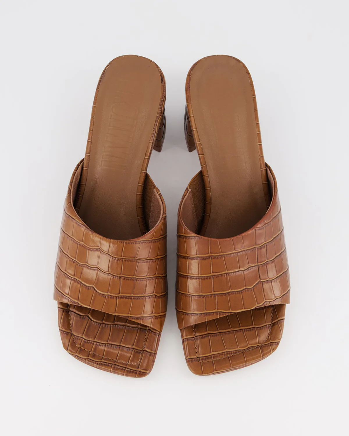 Lola Mule - Tan Croc - Image 10