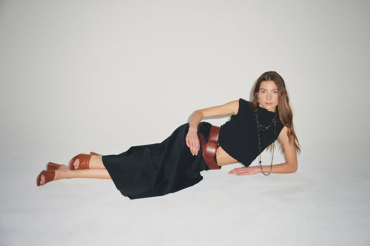 Lola Mule - Tan Croc - Image 7