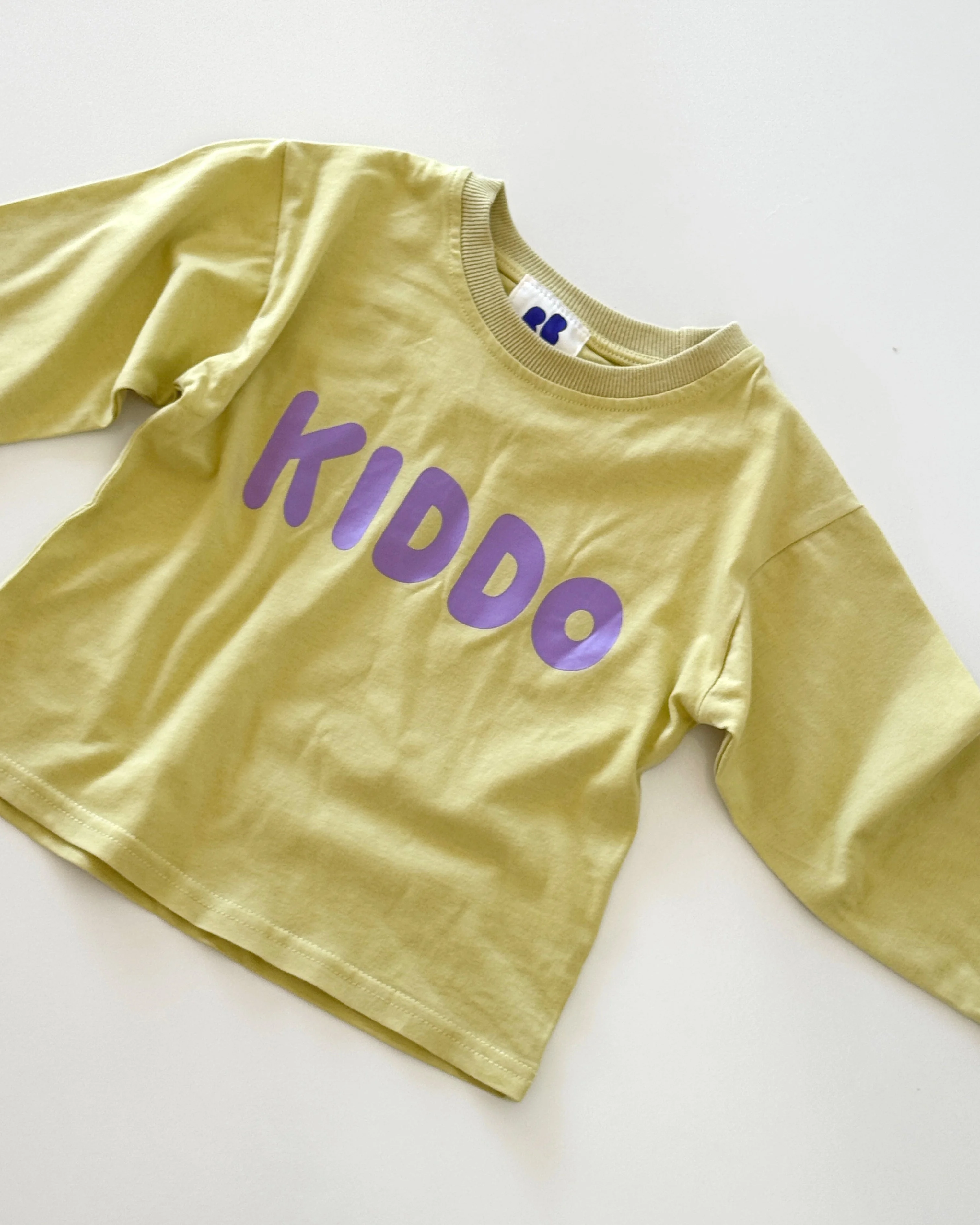 Kiddo Long Sleeve Tee - Apple - Image 5
