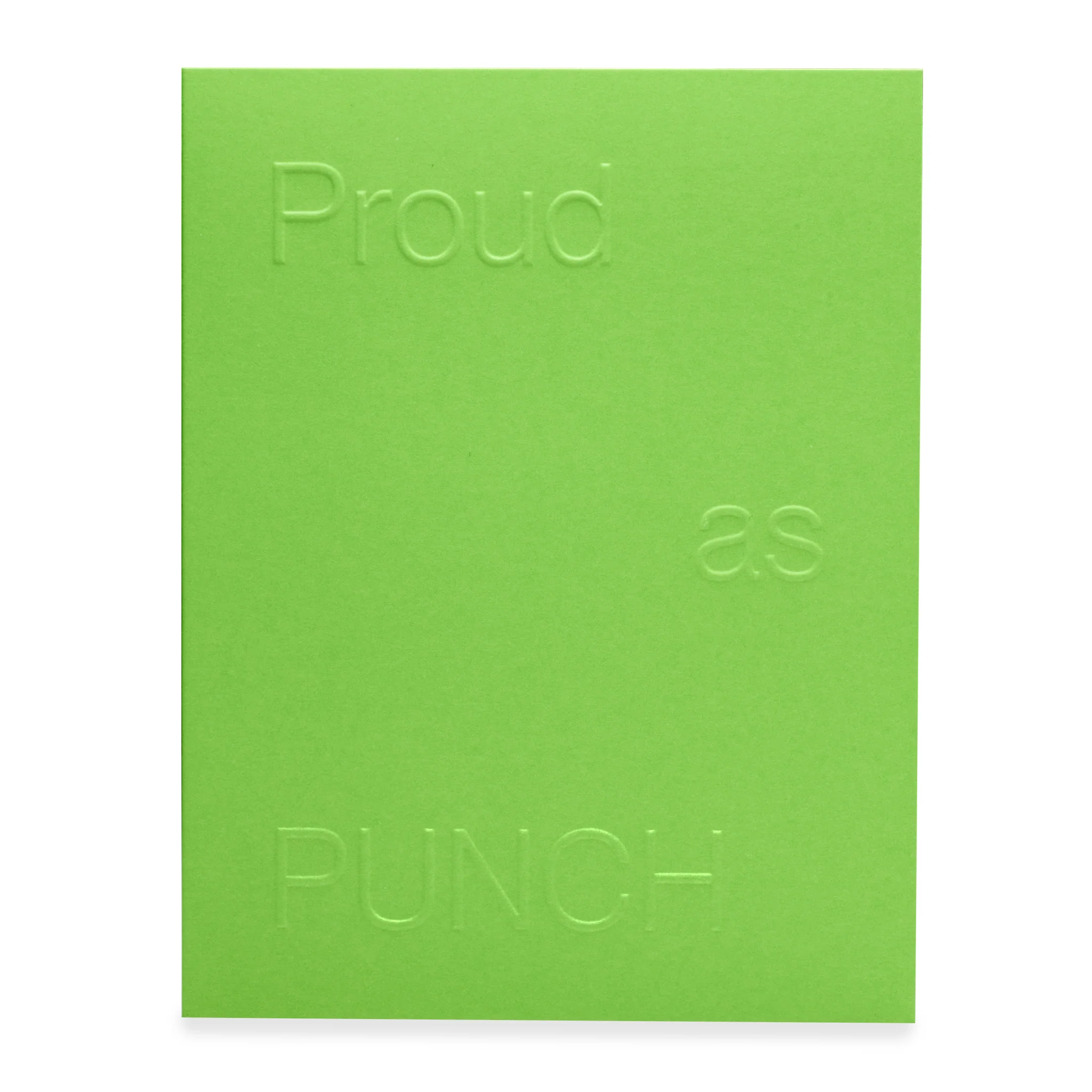 Card - Proud as Punch
