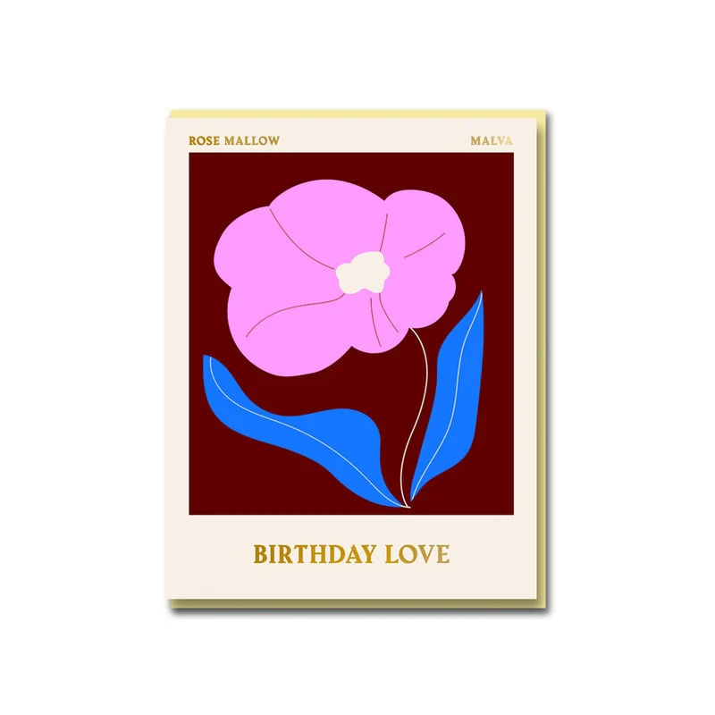 Card - Rose Birthday Love
