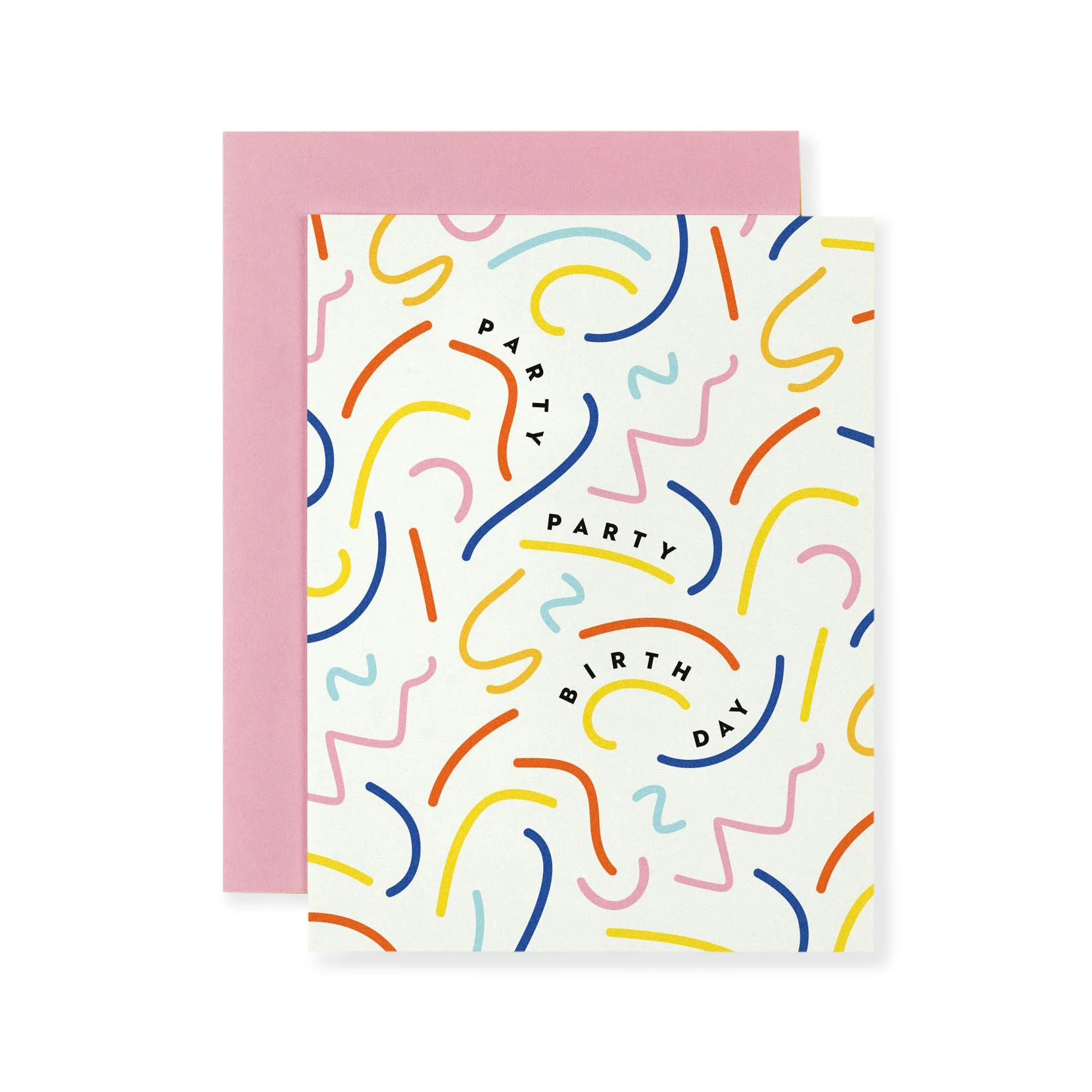 Card - Squiggle Party Party