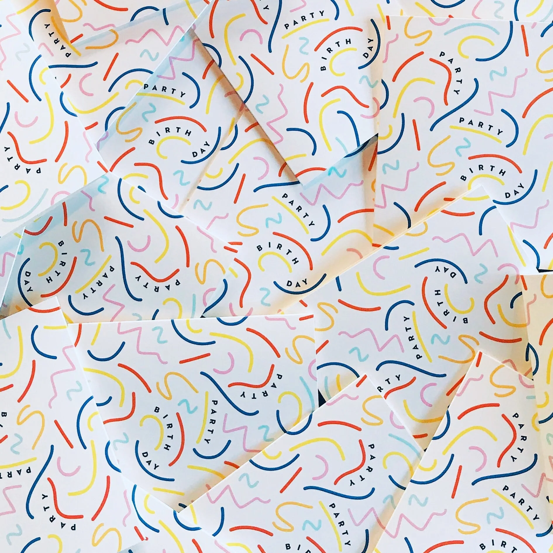 Card - Squiggle Party Party - Image 2