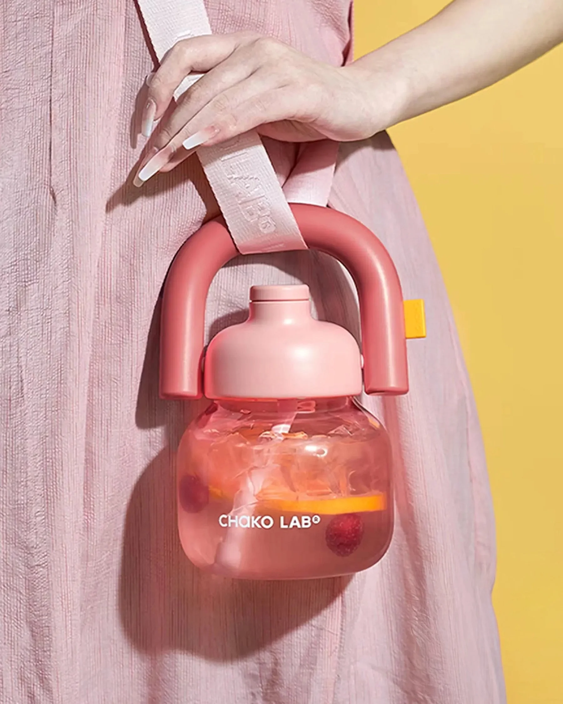 Linlin Kettle Water Bottle - Pink - Image 2
