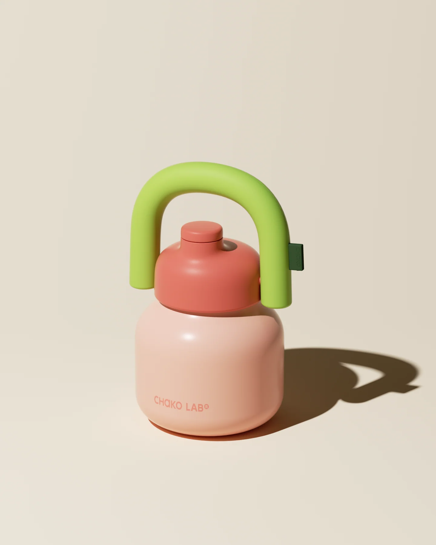 Linlin Stainless Water Bottle - Watermelon - Image 2