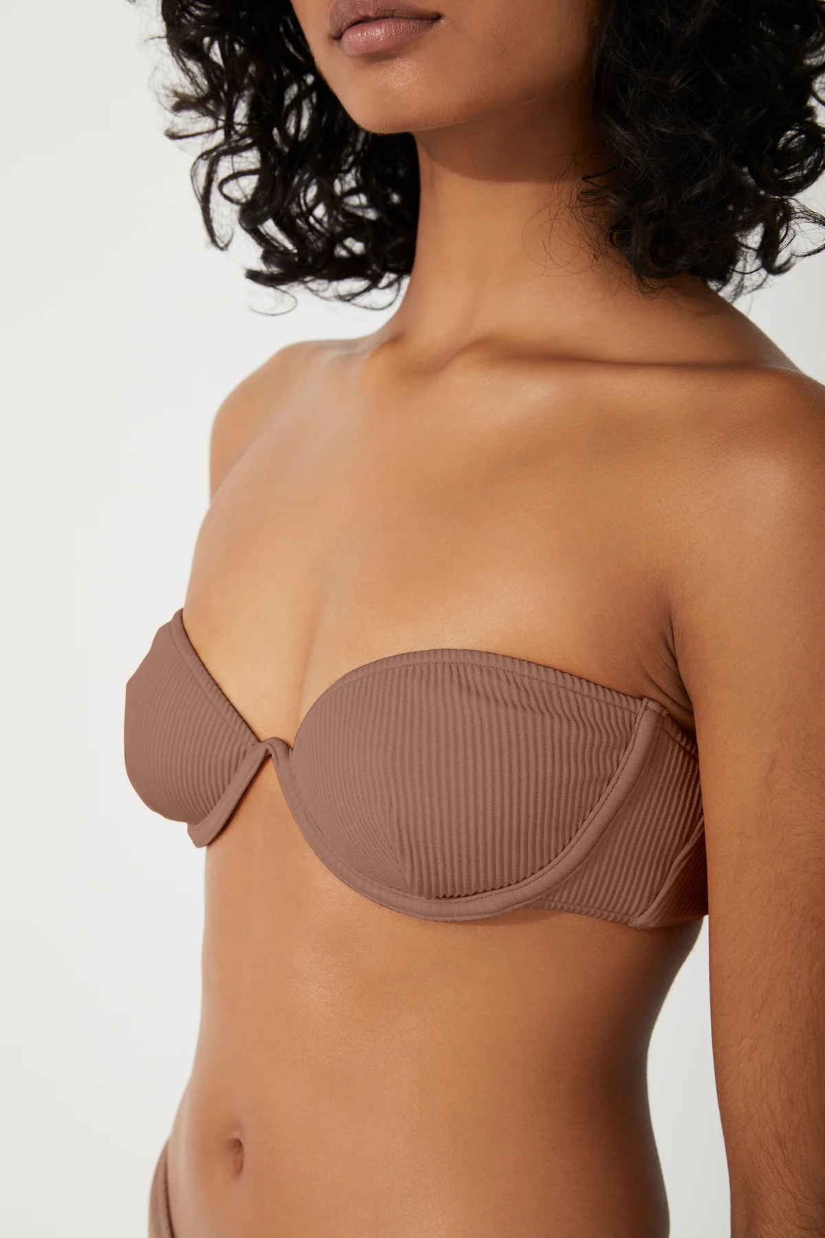Chocolate Rib Balconette Bikini - Image 4