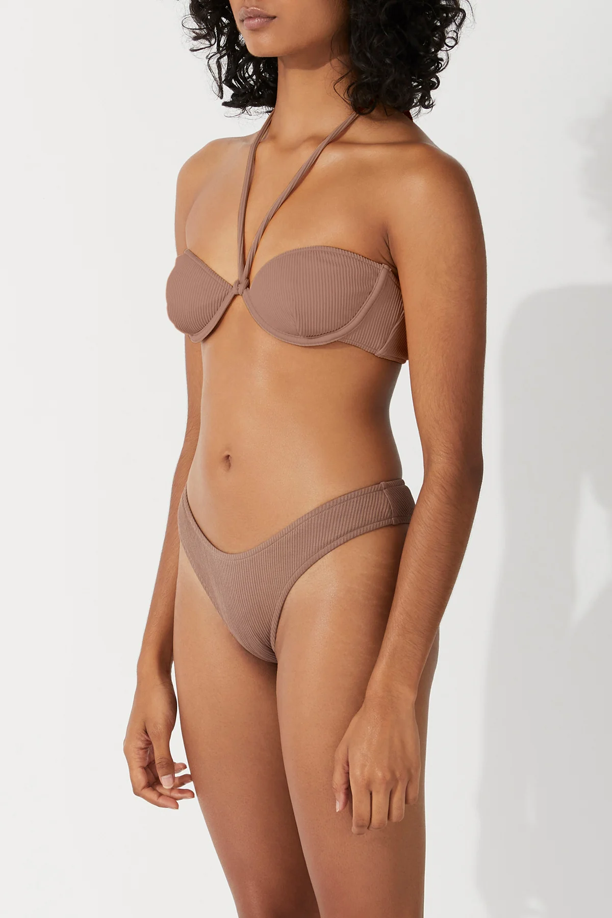 Chocolate Rib Balconette Bikini - Image 5