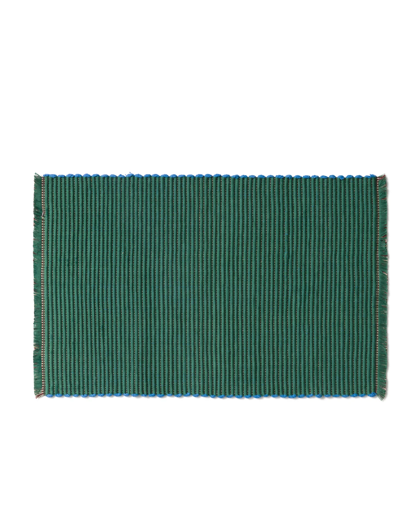 Albers Striped Placemat - Mint & Merlot